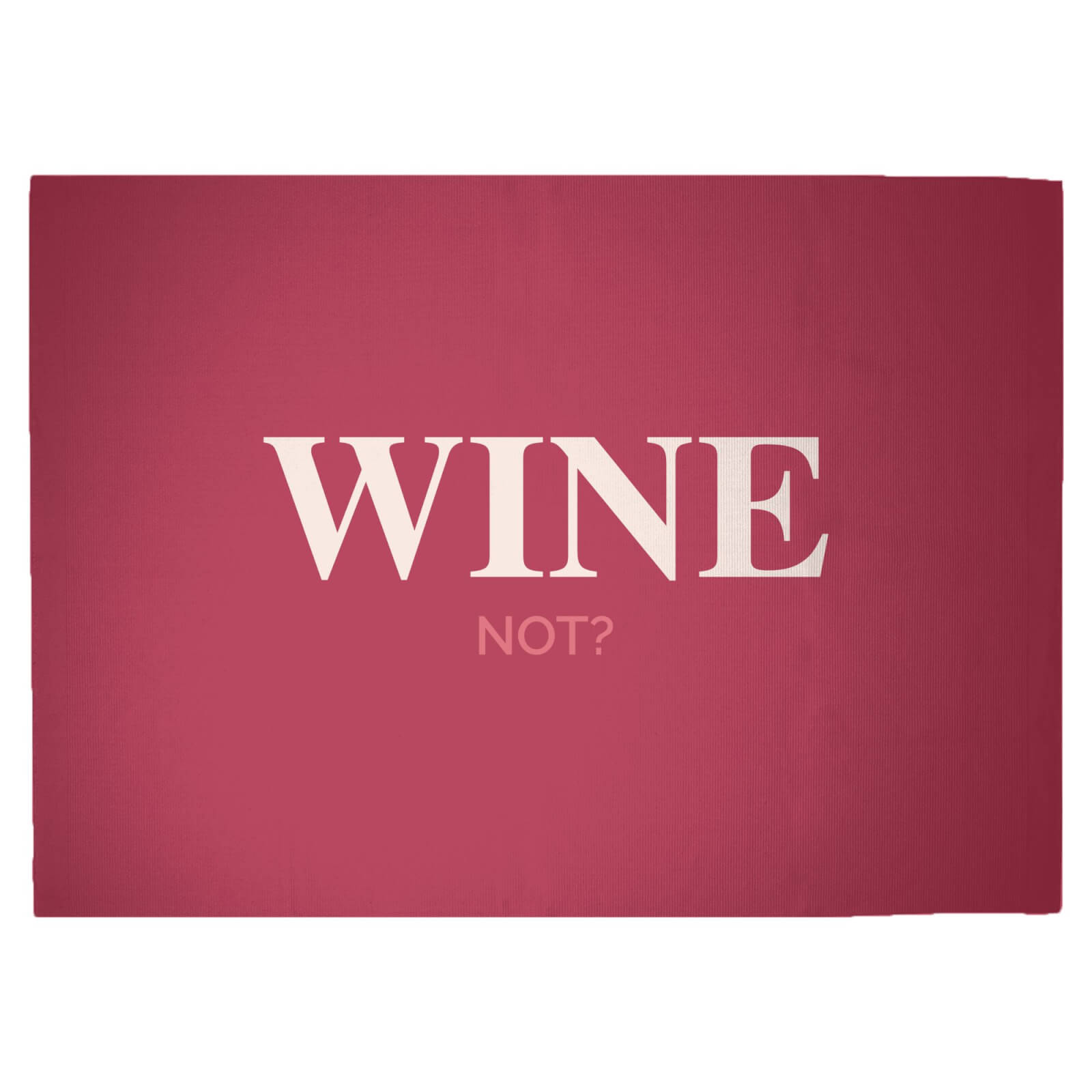 Wine Not? Woven Rug - Large