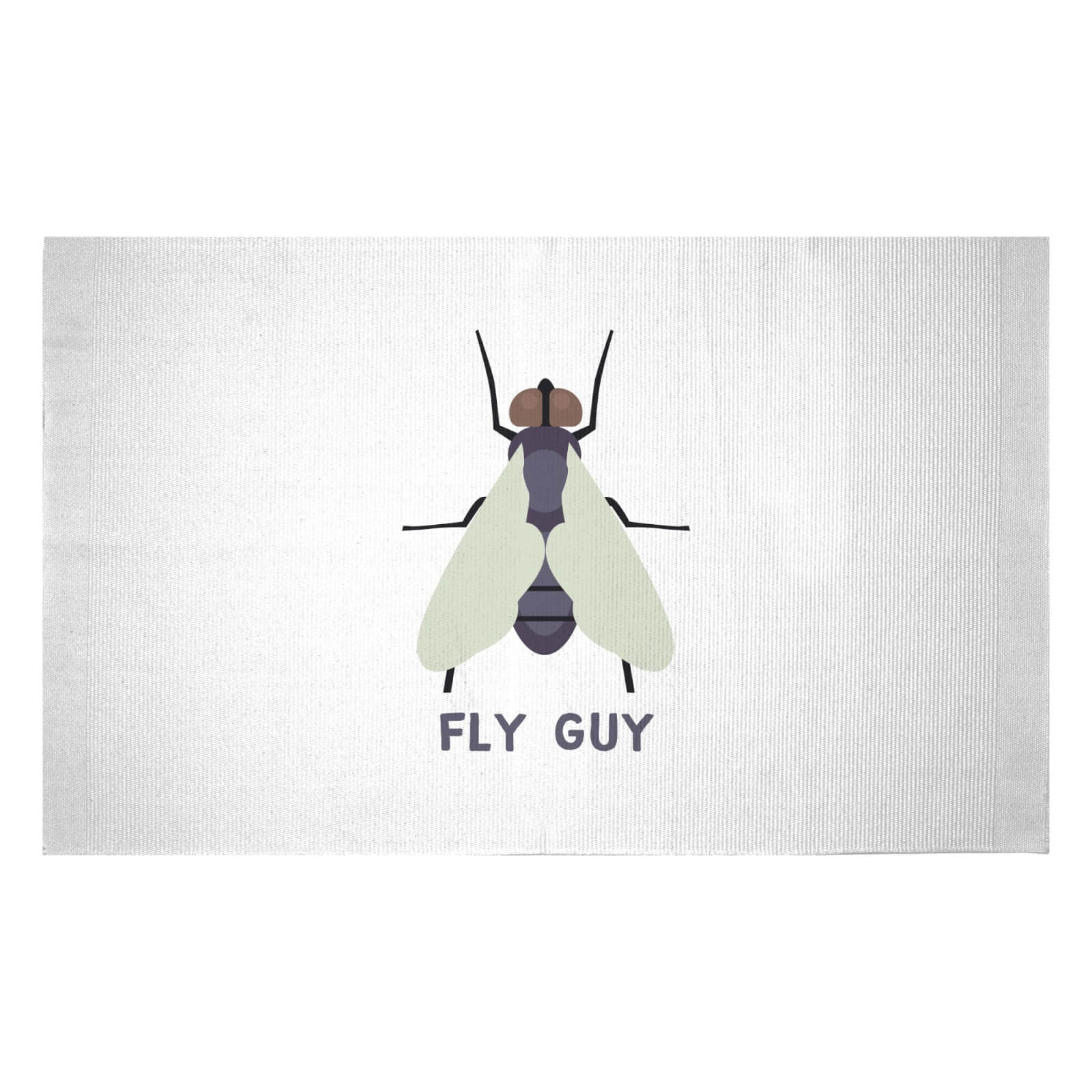 Fly Guy Woven Rug - Small