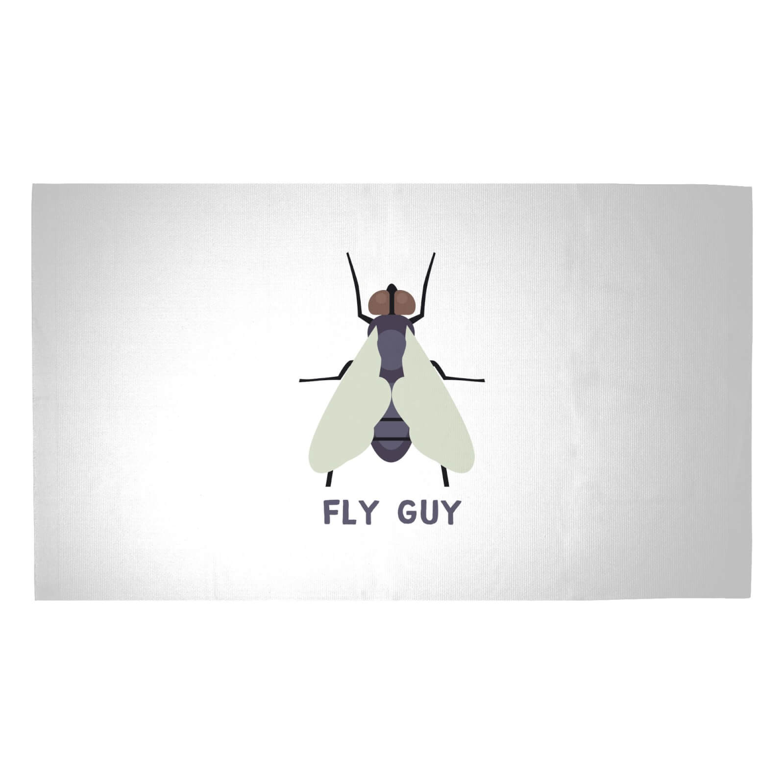 Fly Guy Woven Rug - Medium