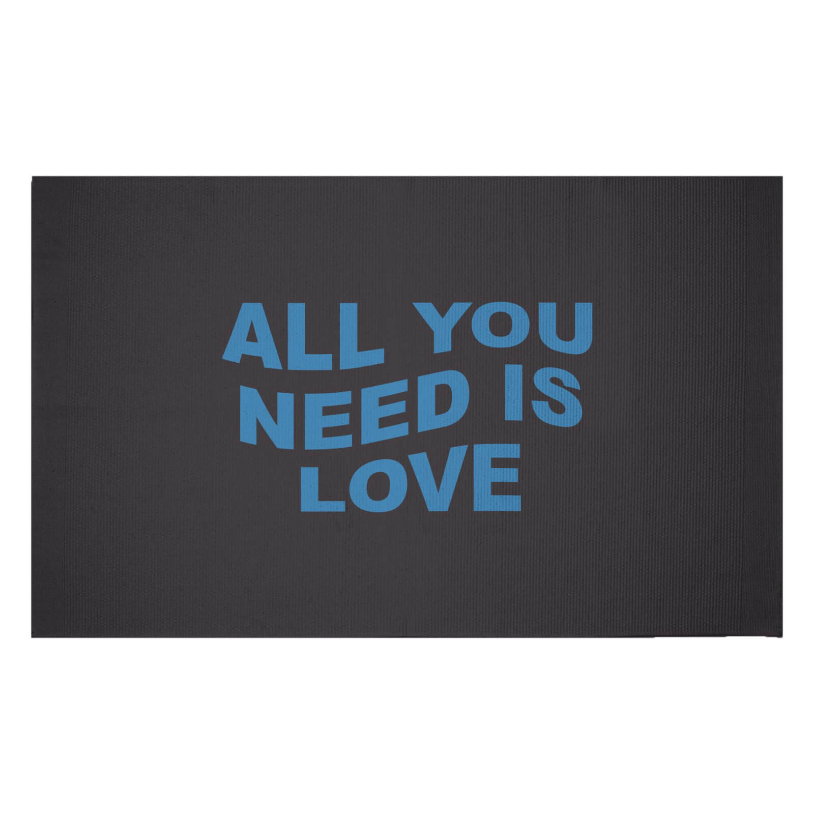 All You Need Is Love Woven Rug - Small