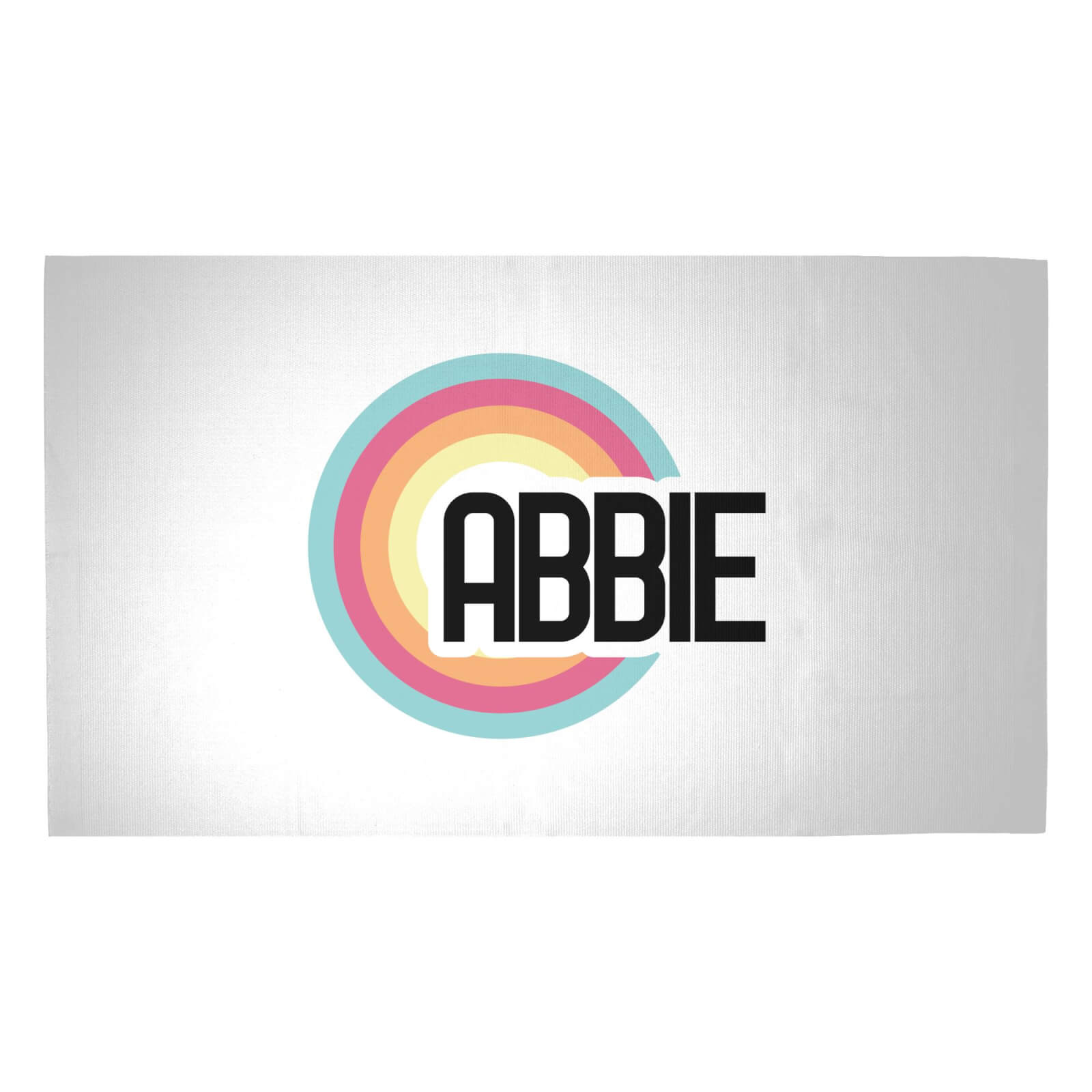 Abbie Rainbow Woven Rug - Medium