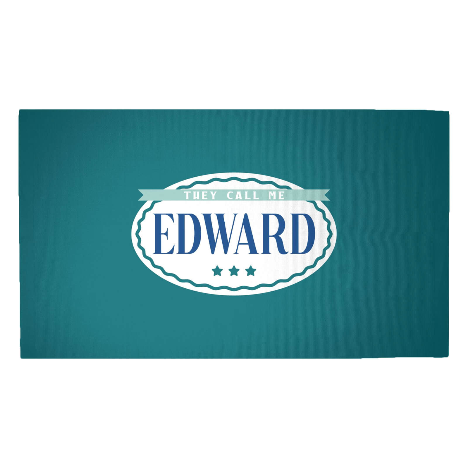 They Call Me Edward Woven Rug - Medium
