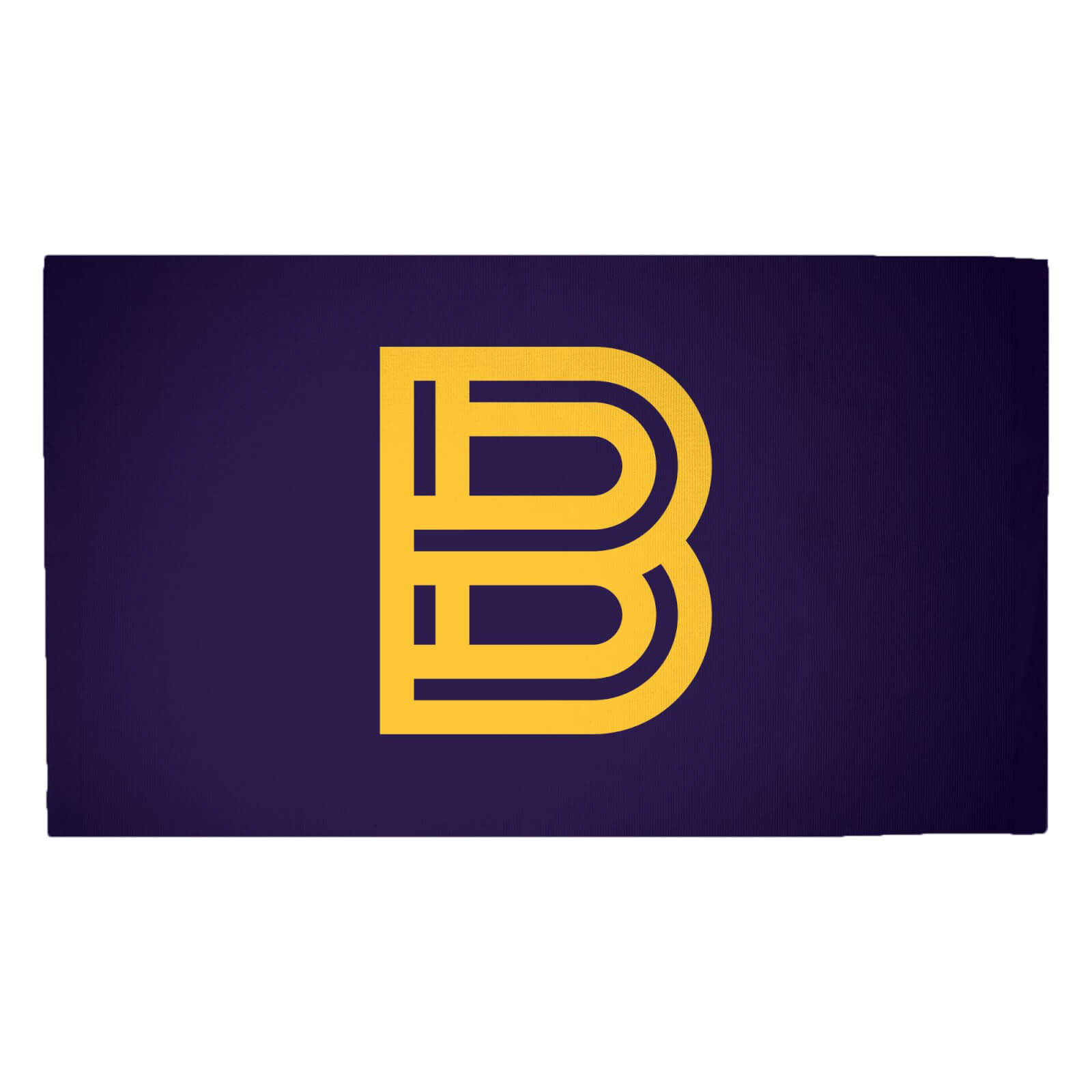 B Woven Rug - Medium