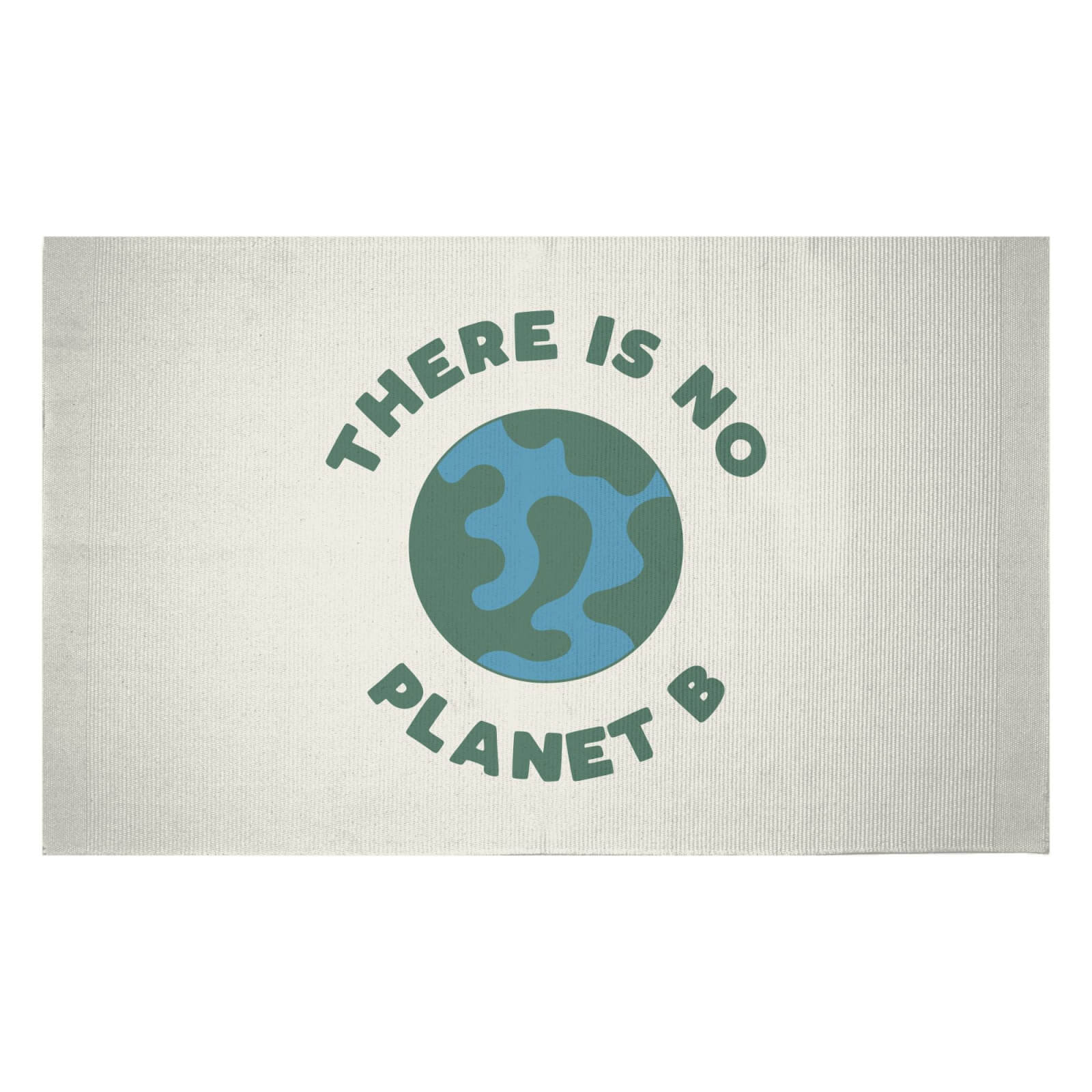 There Is No Planet B Woven Rug - Small