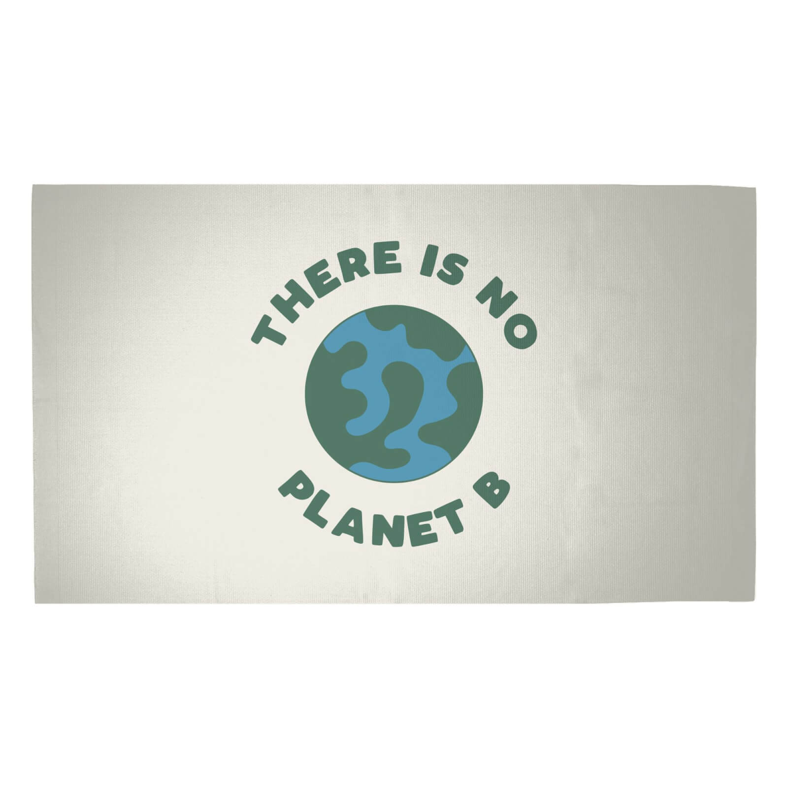 There Is No Planet B Woven Rug - Medium