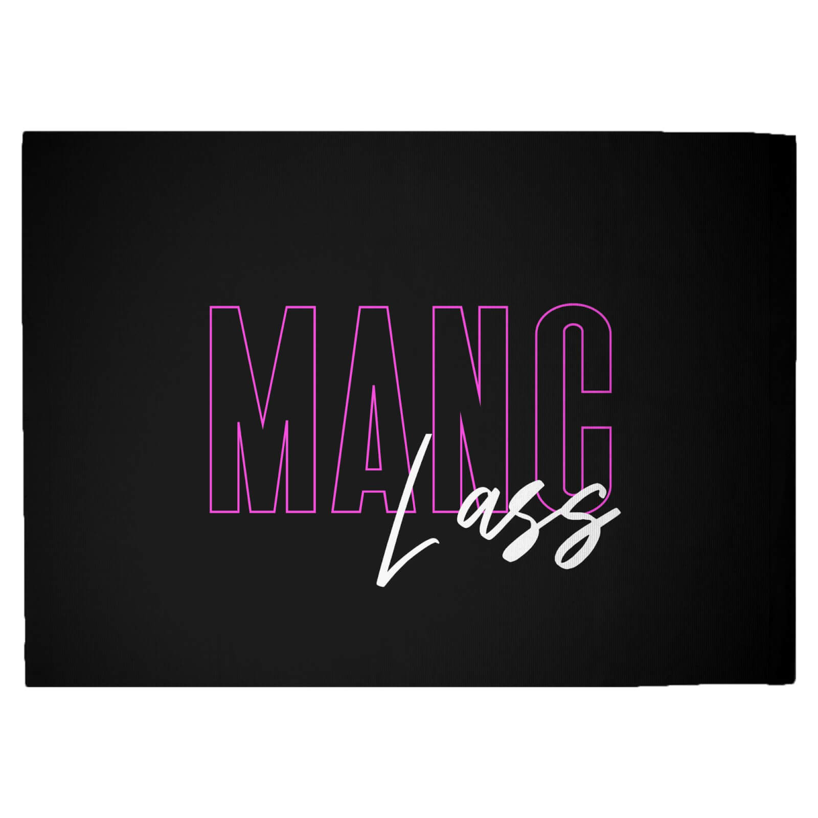 Manc Lass Woven Rug - Large