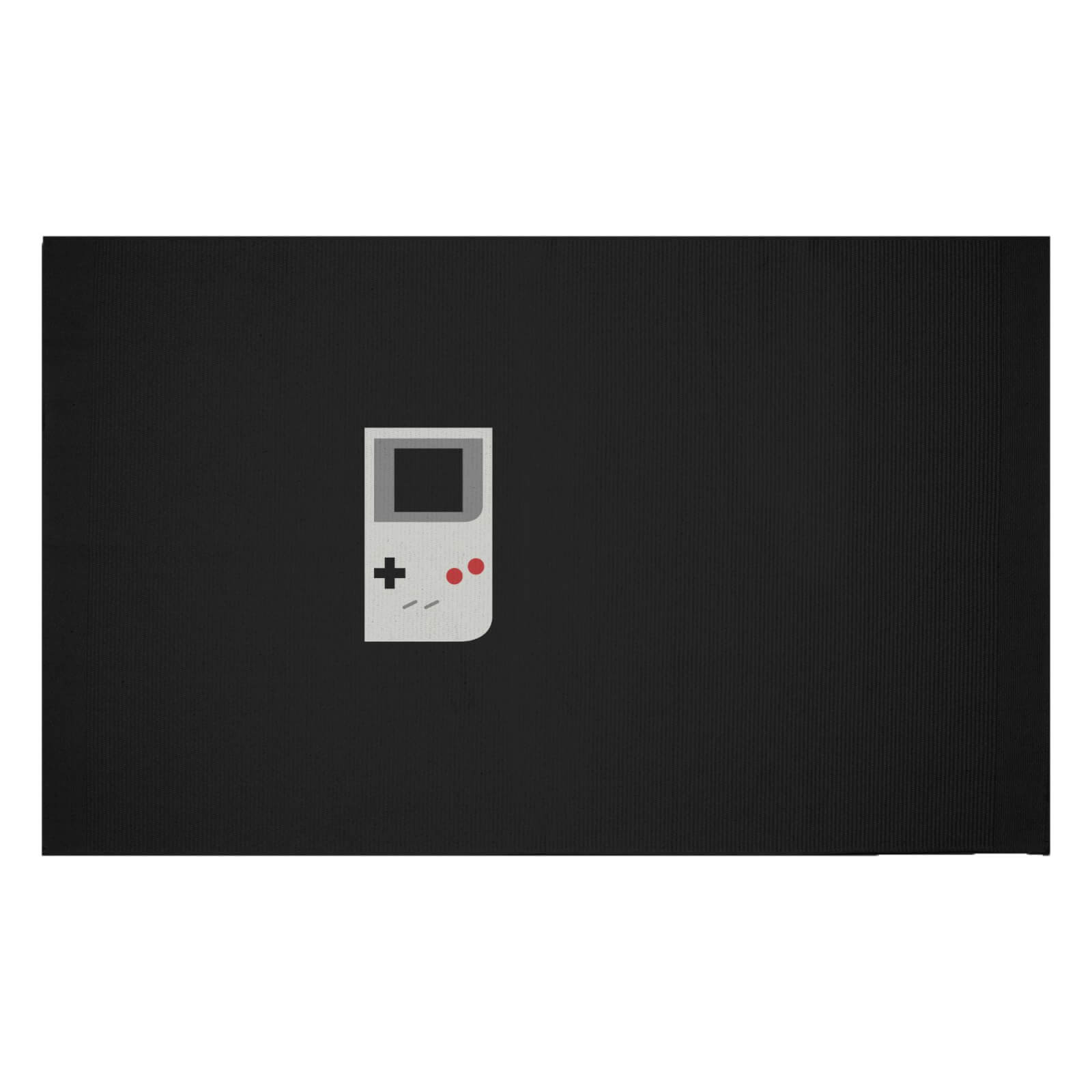 'Game Over' Graphic Woven Rug - Small