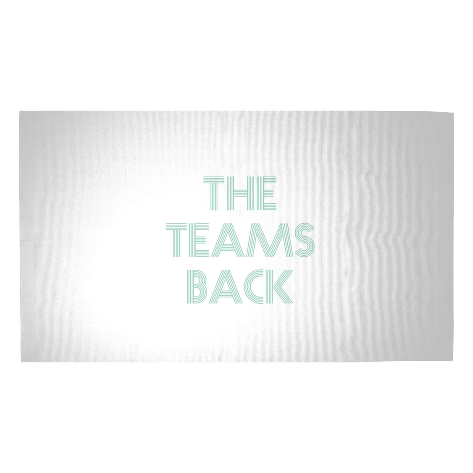 The Teams Back Woven Rug - Medium