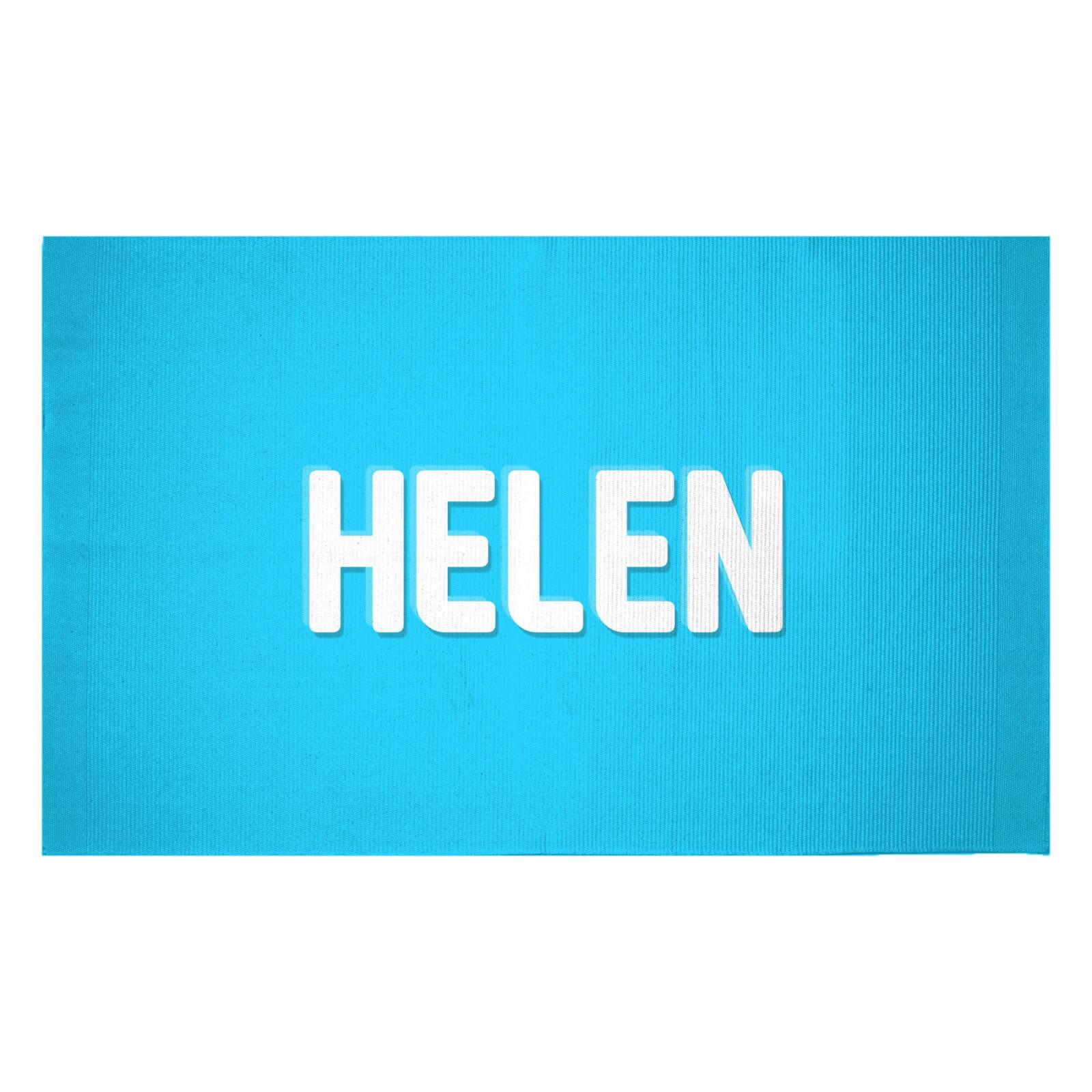 Embossed Helen Woven Rug - Small