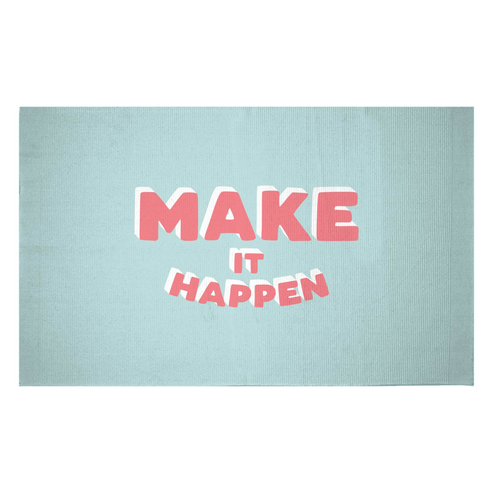 Make It Happen Woven Rug - Small