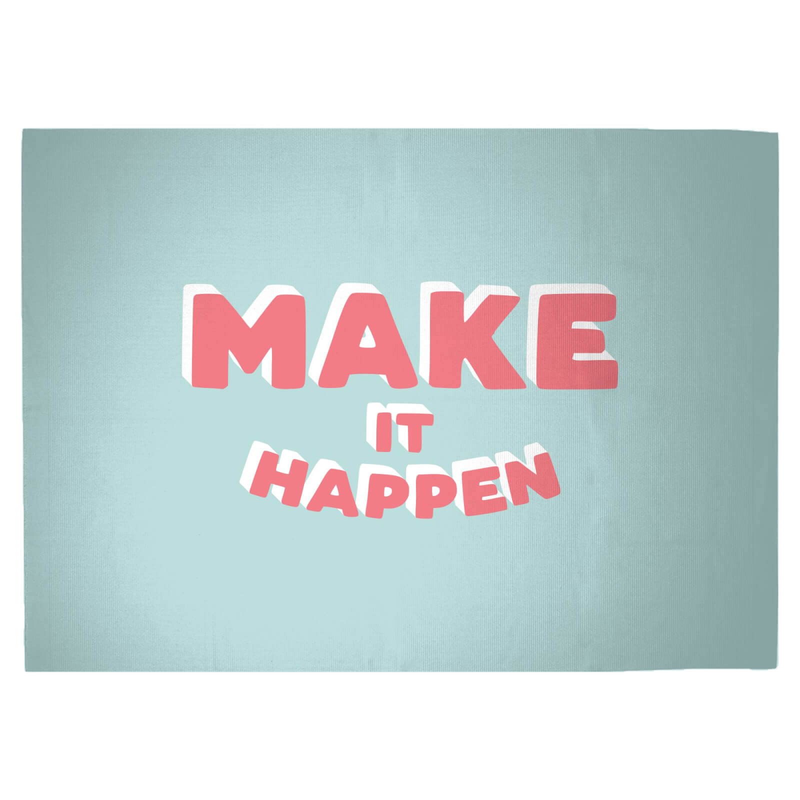 Make It Happen Woven Rug - Large