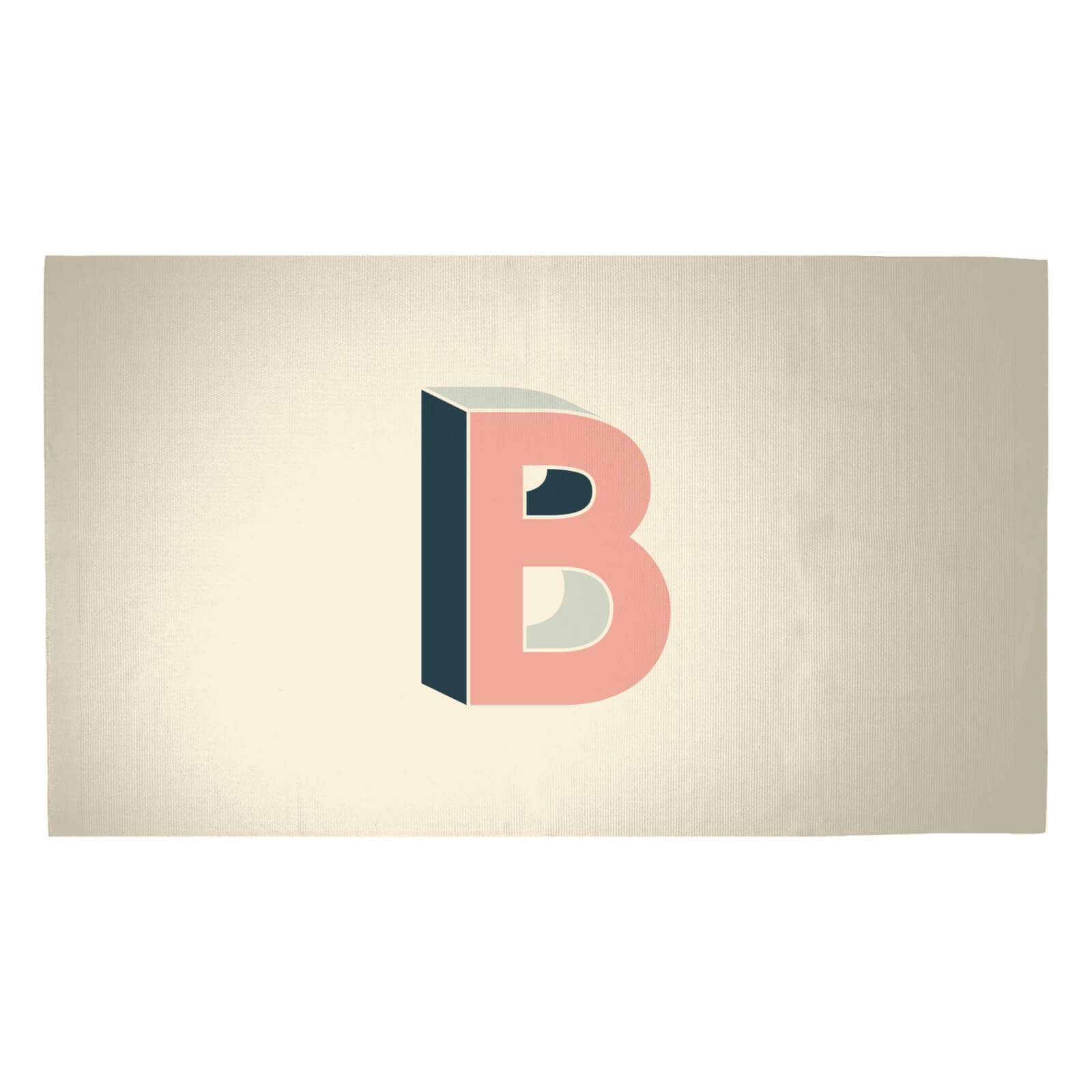 B Woven Rug - Medium