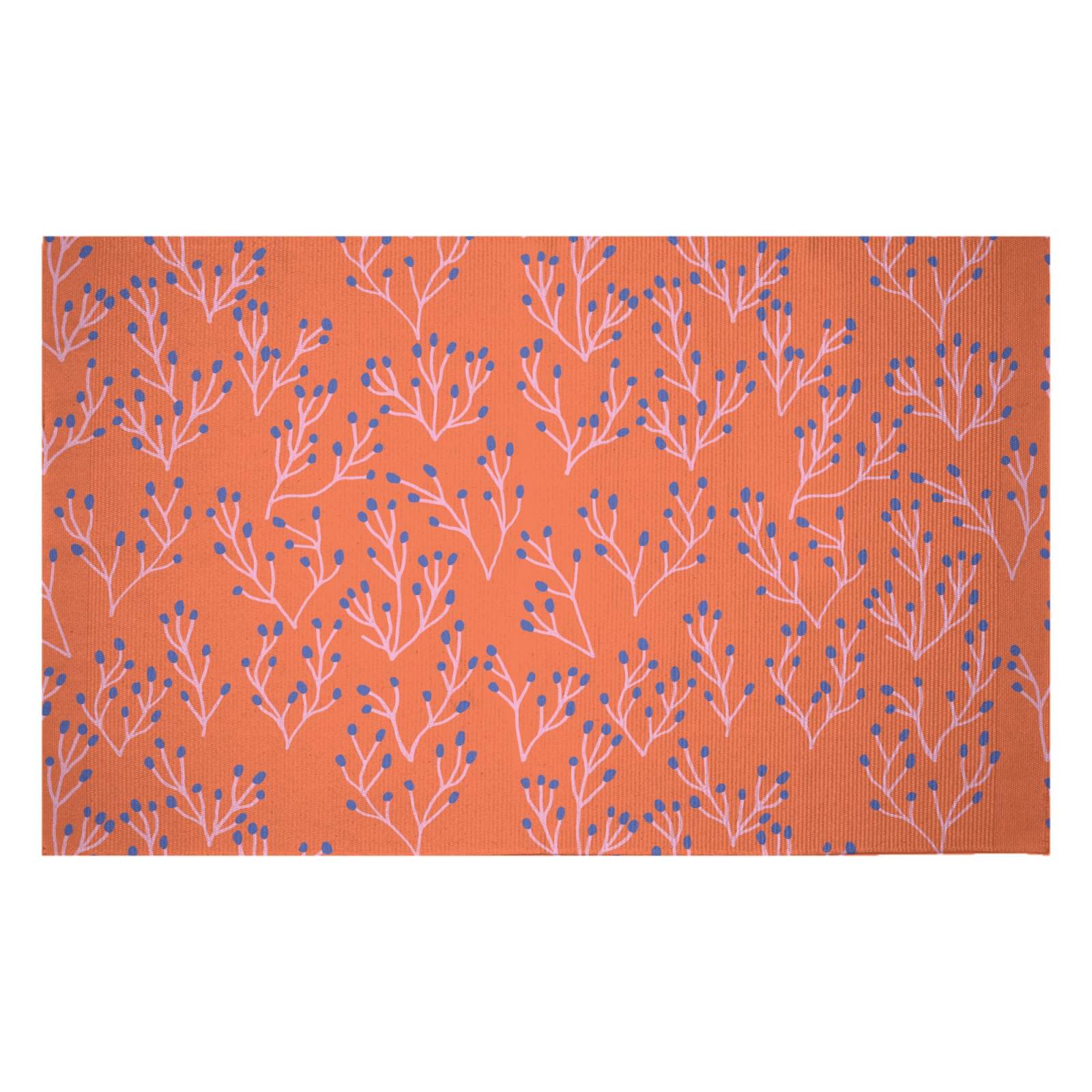 Coral Woven Rug - Small