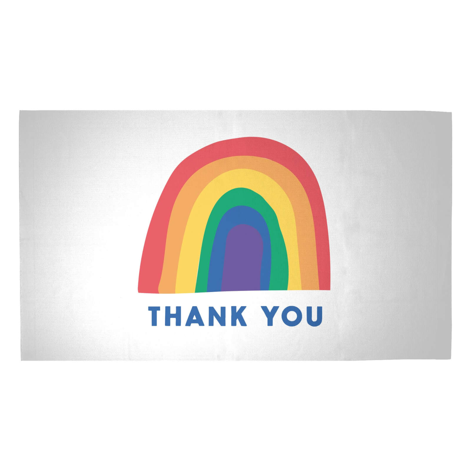 Thank You Woven Rug - Medium