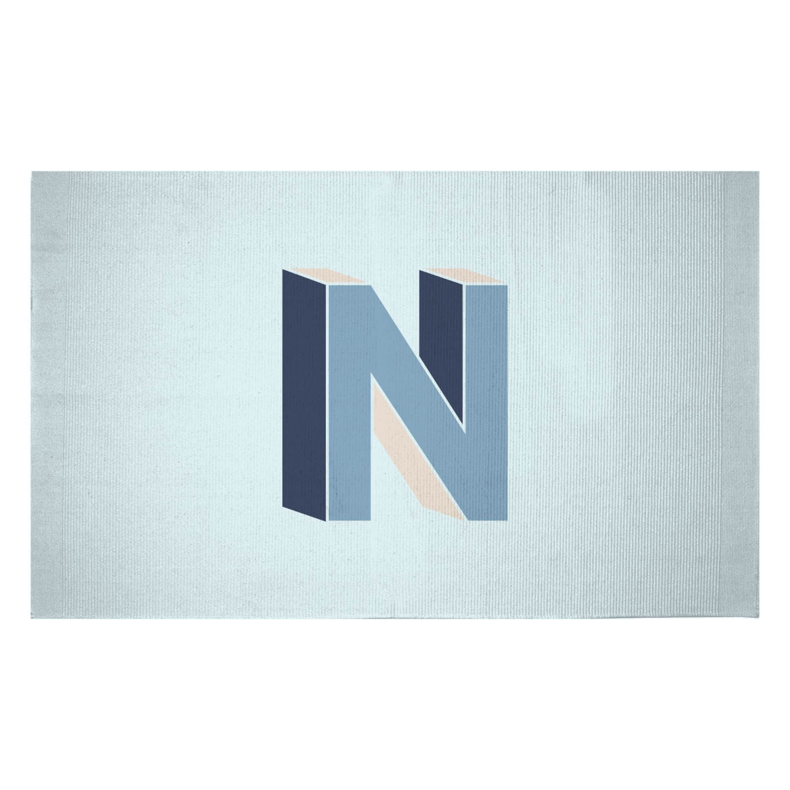 N Woven Rug - Small