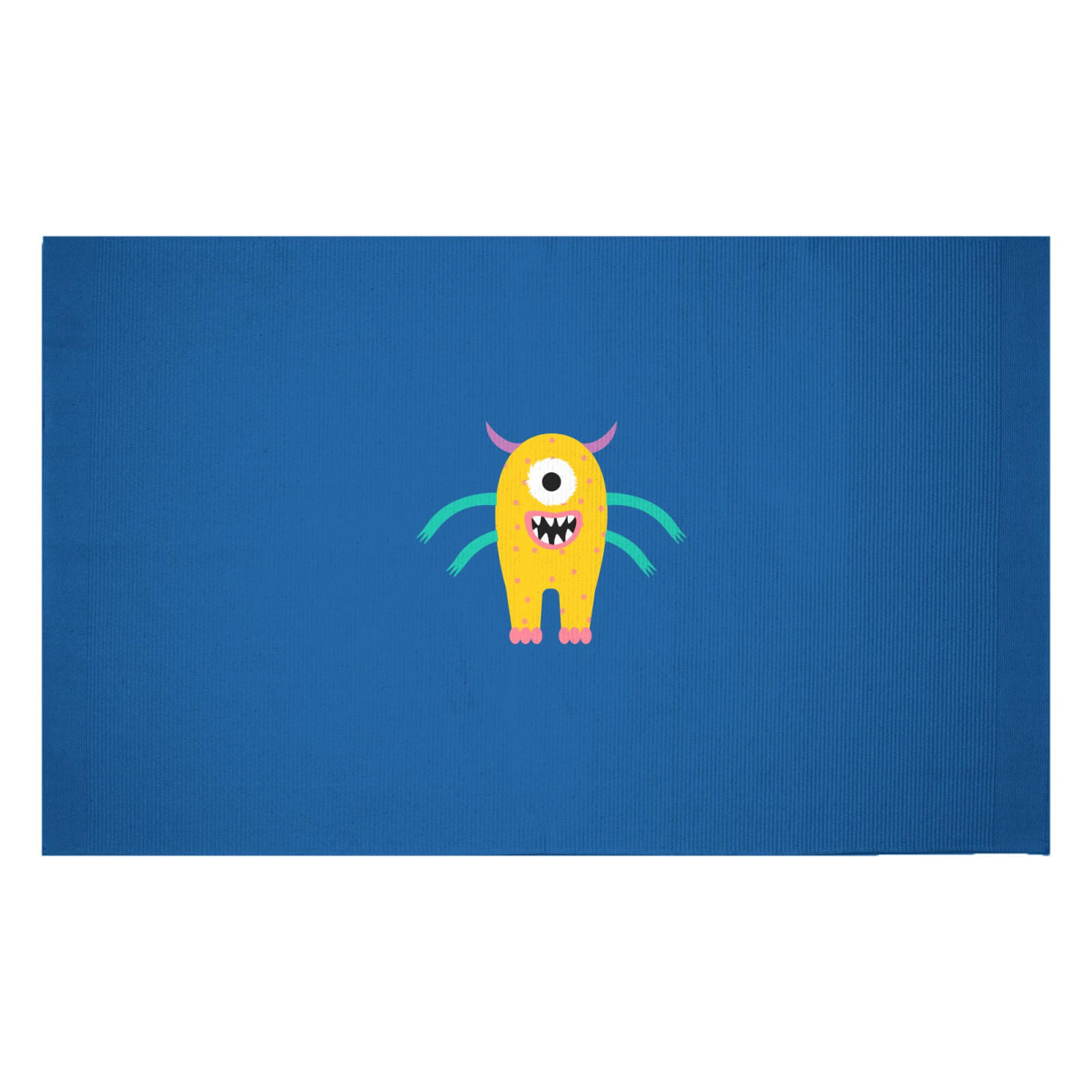 Groovy Monster Woven Rug - Small
