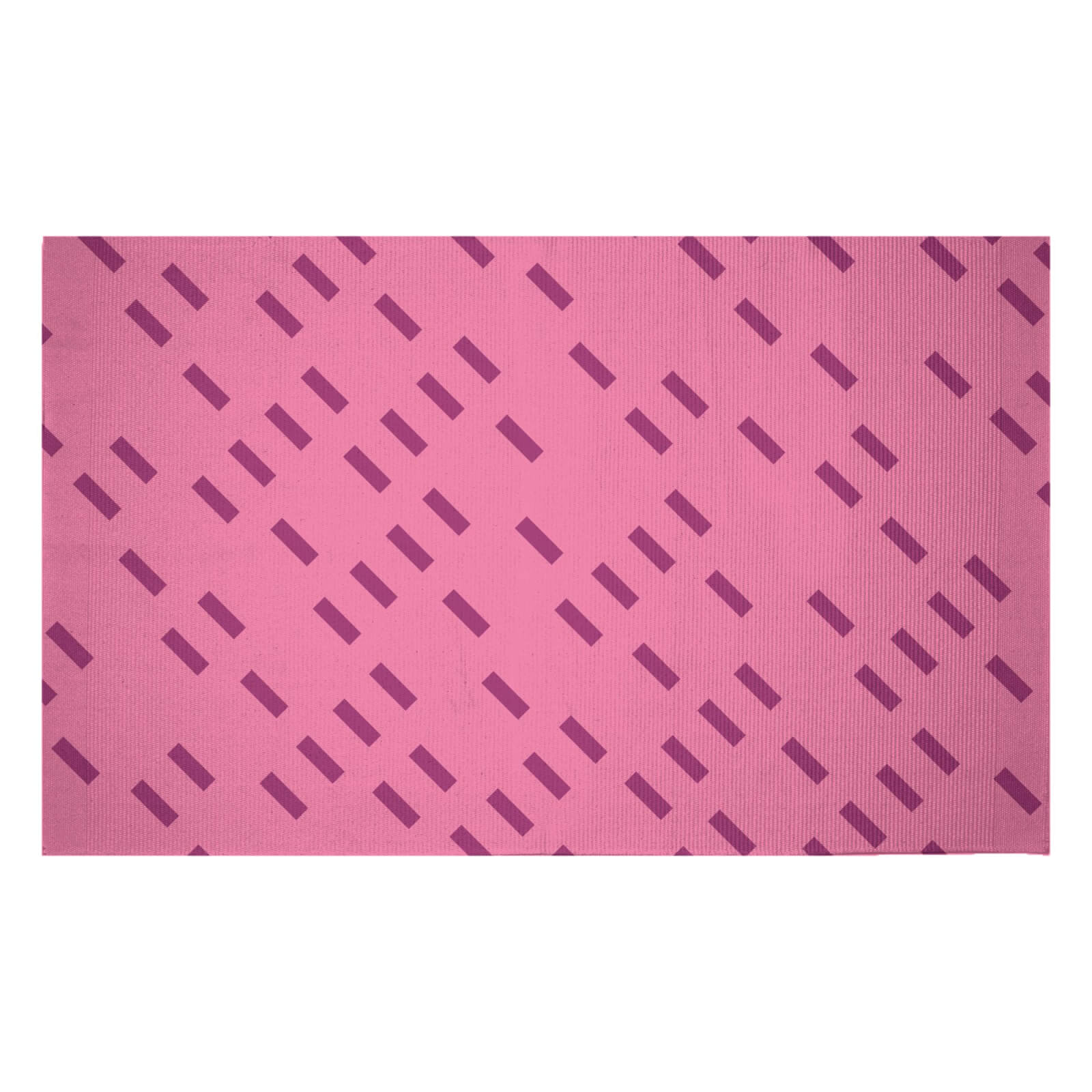 Scattered Lines Woven Rug - Small