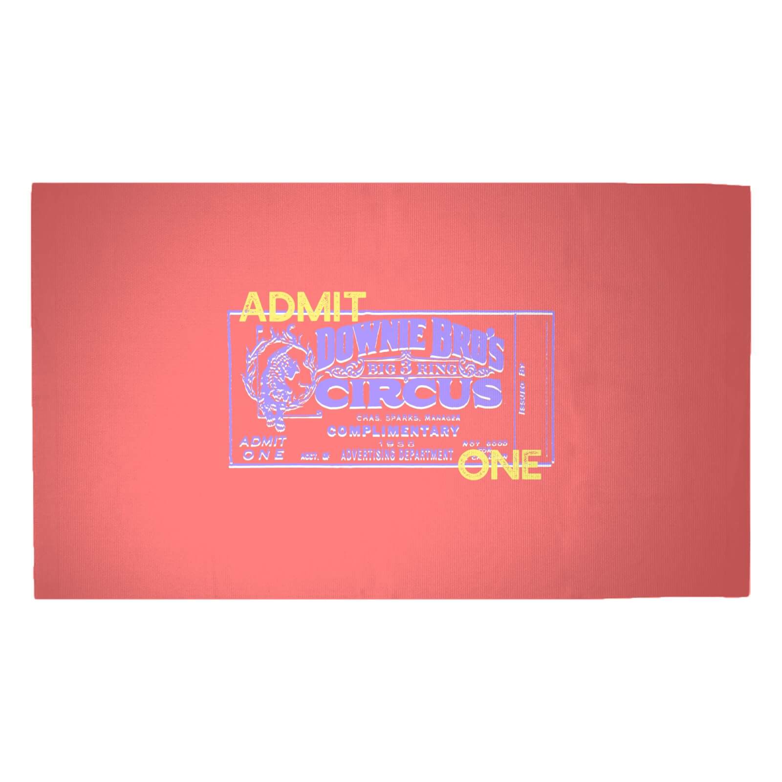 Circus Admittance Woven Rug - Medium
