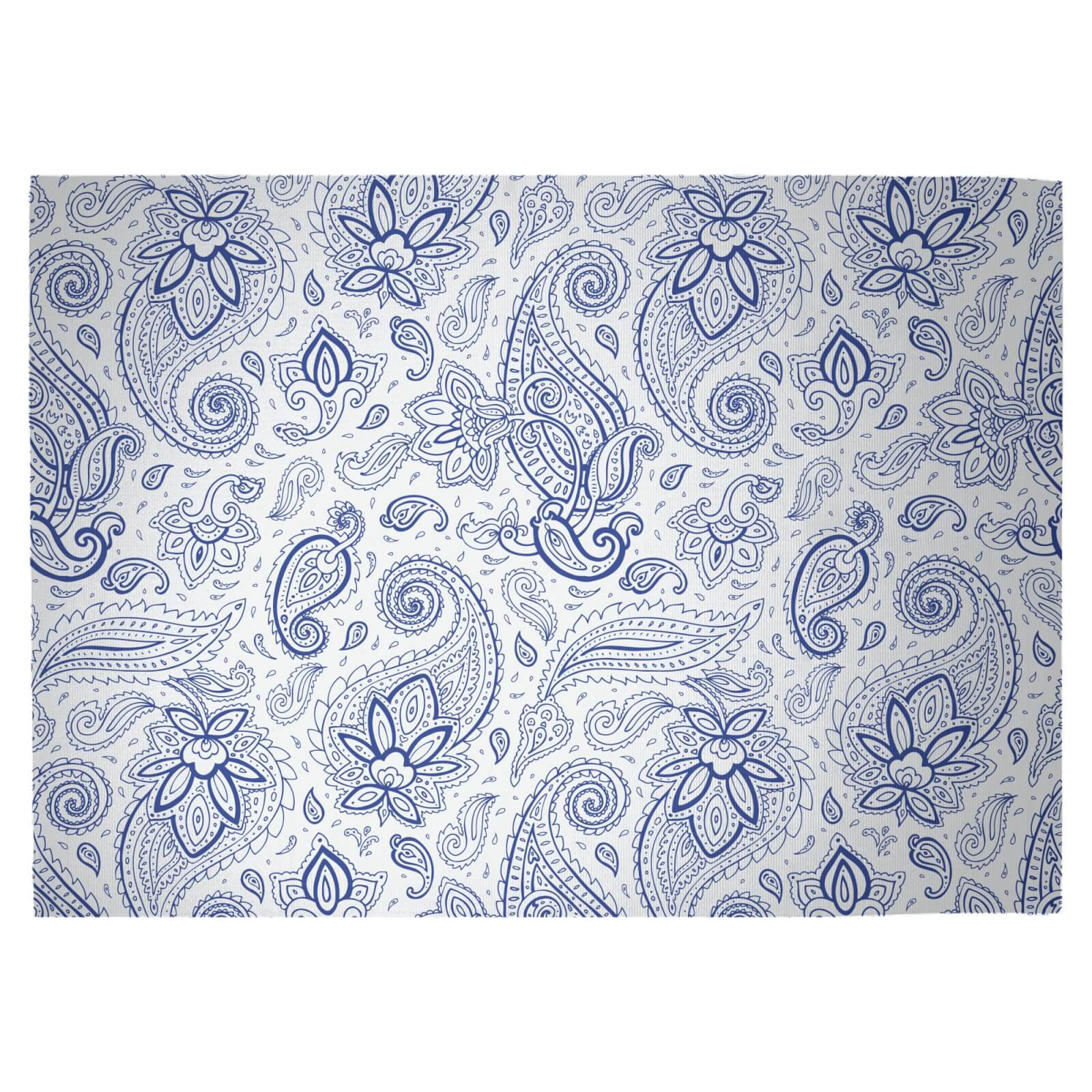 Fine Paisley Woven Rug - Large