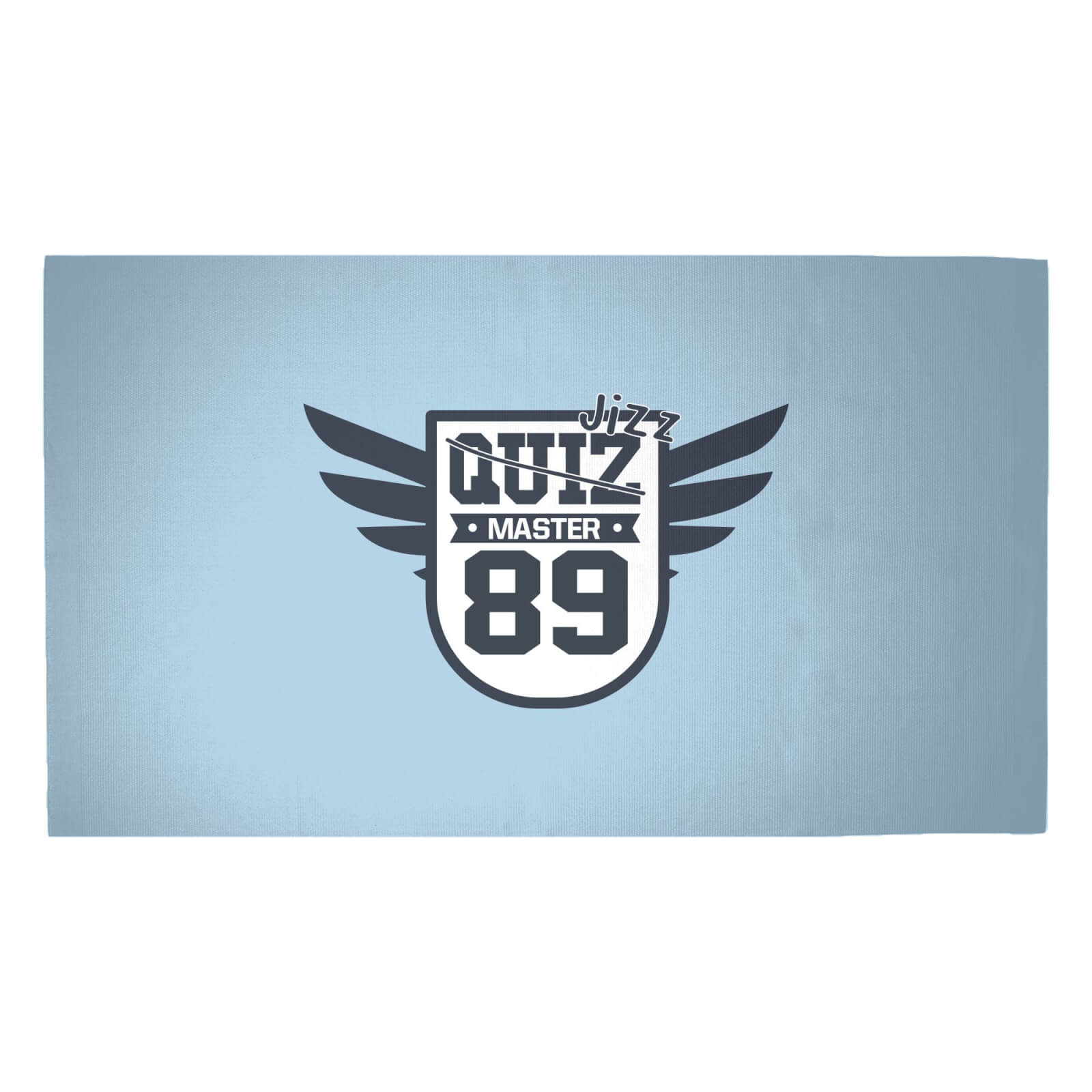 Rude Quiz Master Woven Rug - Medium