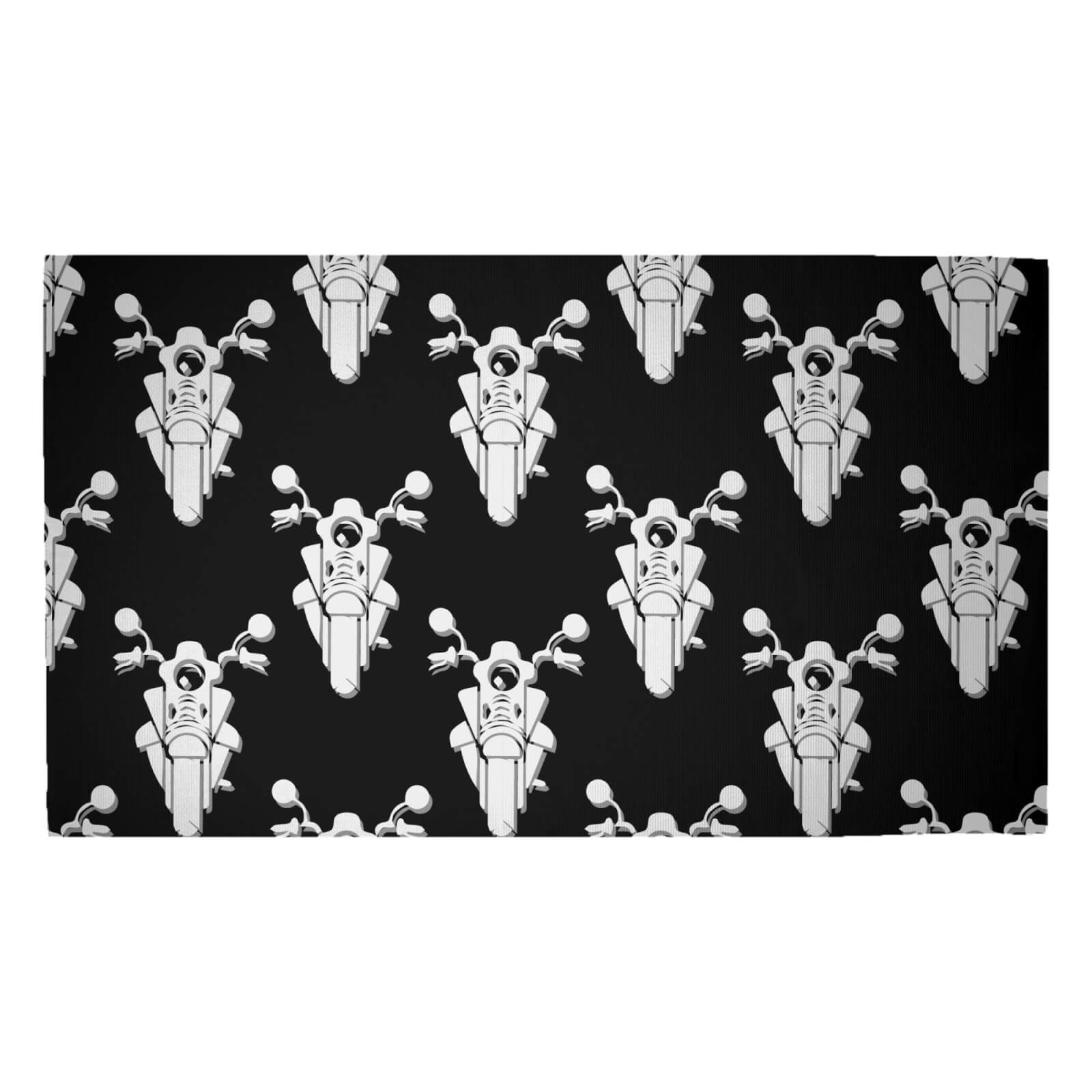Motorcyle Woven Rug - Medium