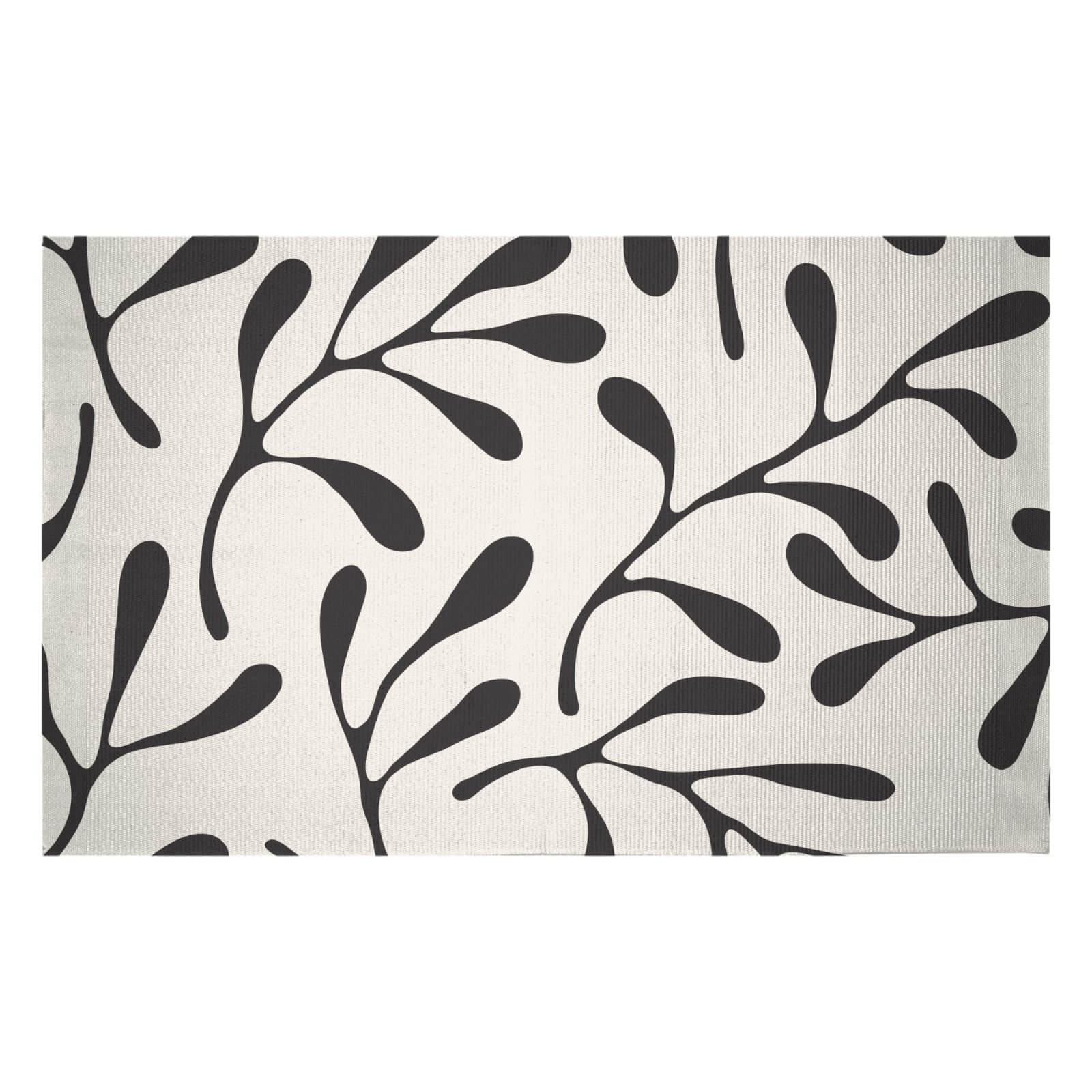 Big Sprigs Woven Rug - Small