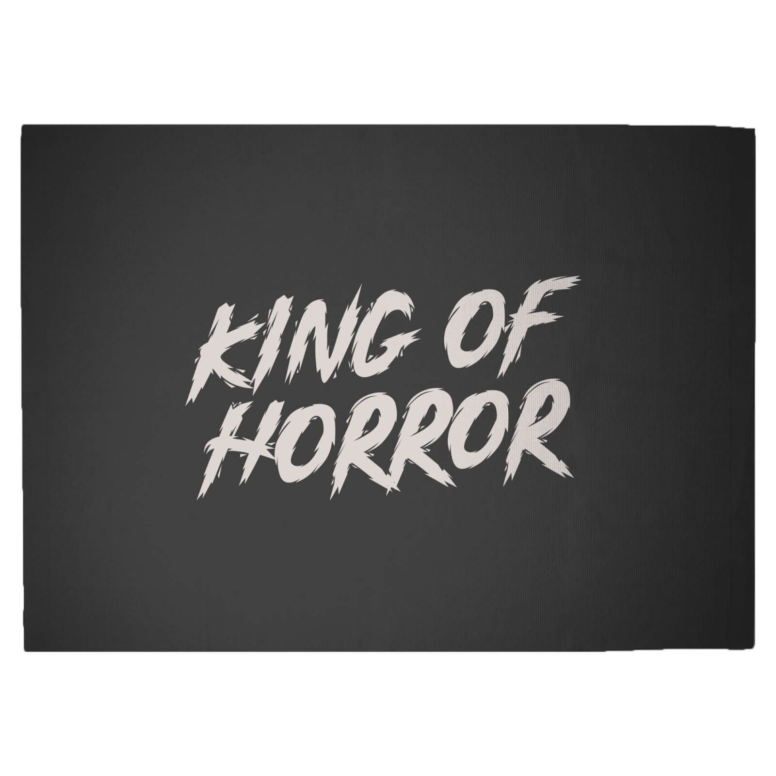 King Of Horror Woven Rug - Large