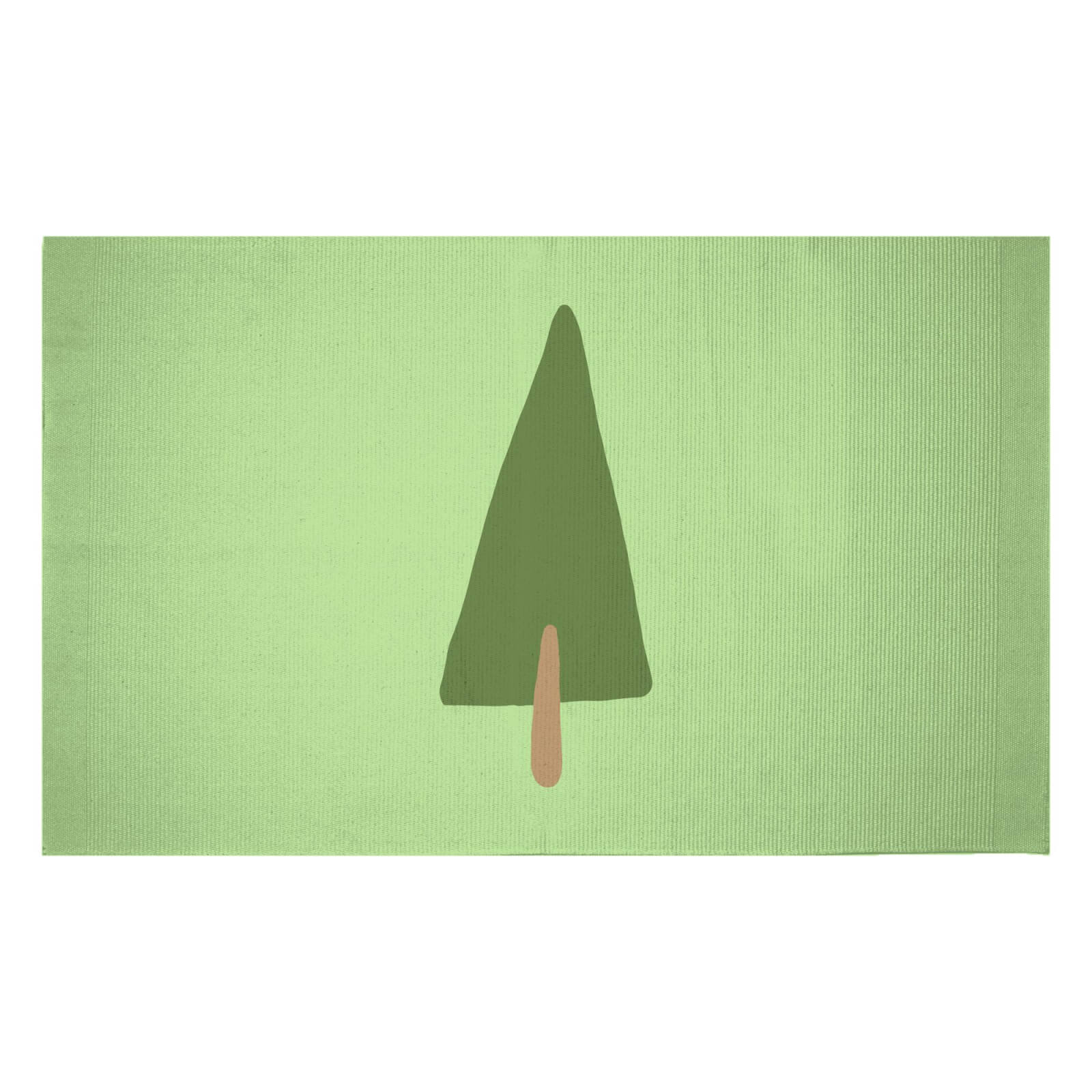 Pine Tree Woven Rug - Small