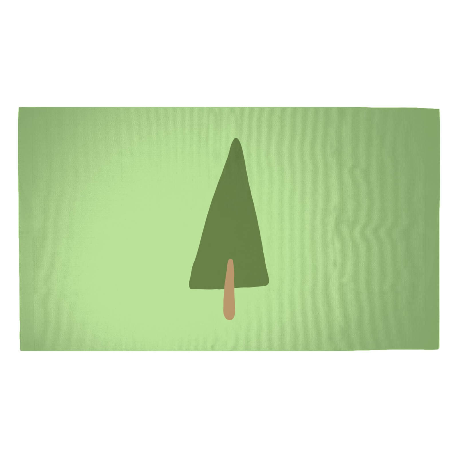 Pine Tree Woven Rug - Medium