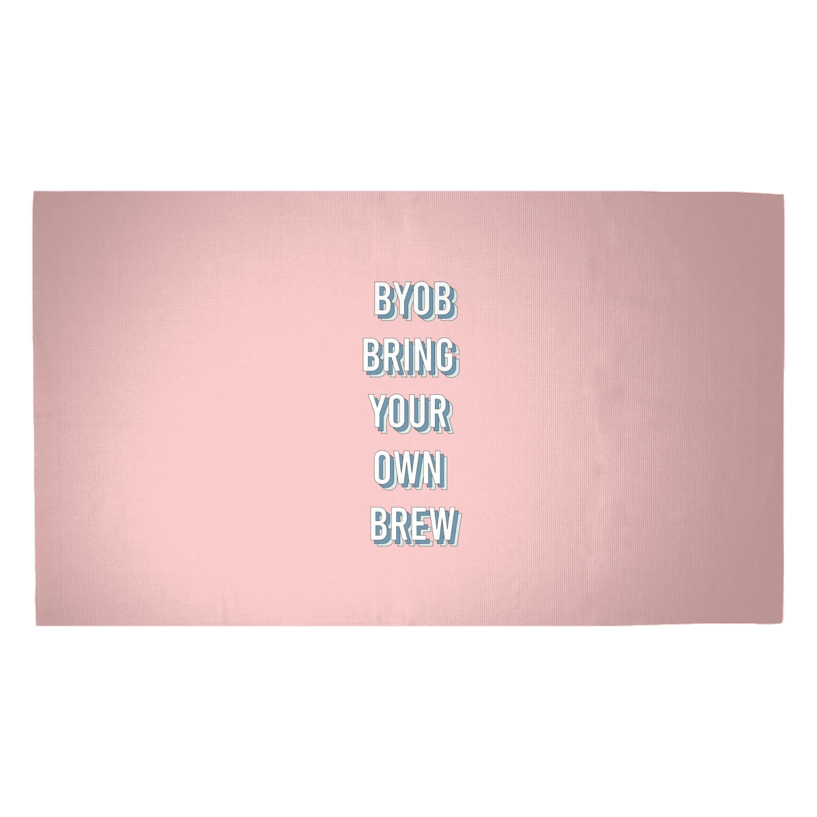 BYOB Bring Your Own Brew Woven Rug - Medium
