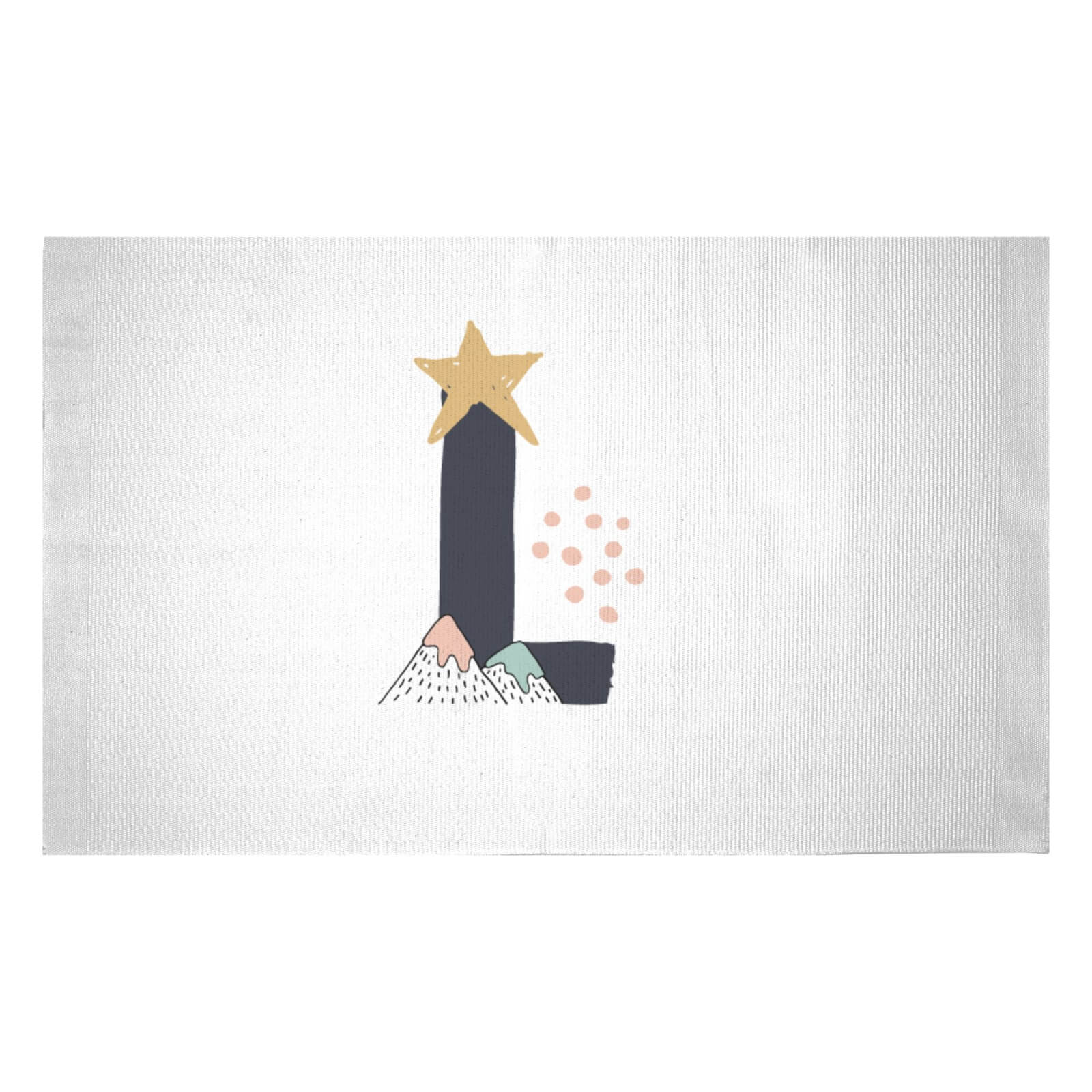 Starry Night L Woven Rug - Small