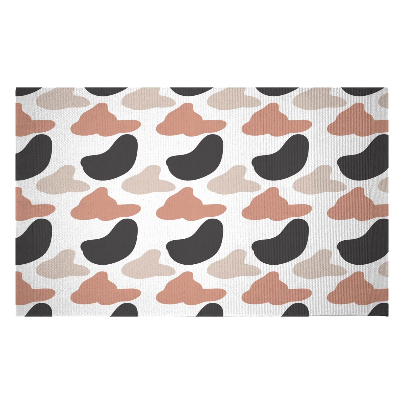 Abstract Art Woven Rug - Small
