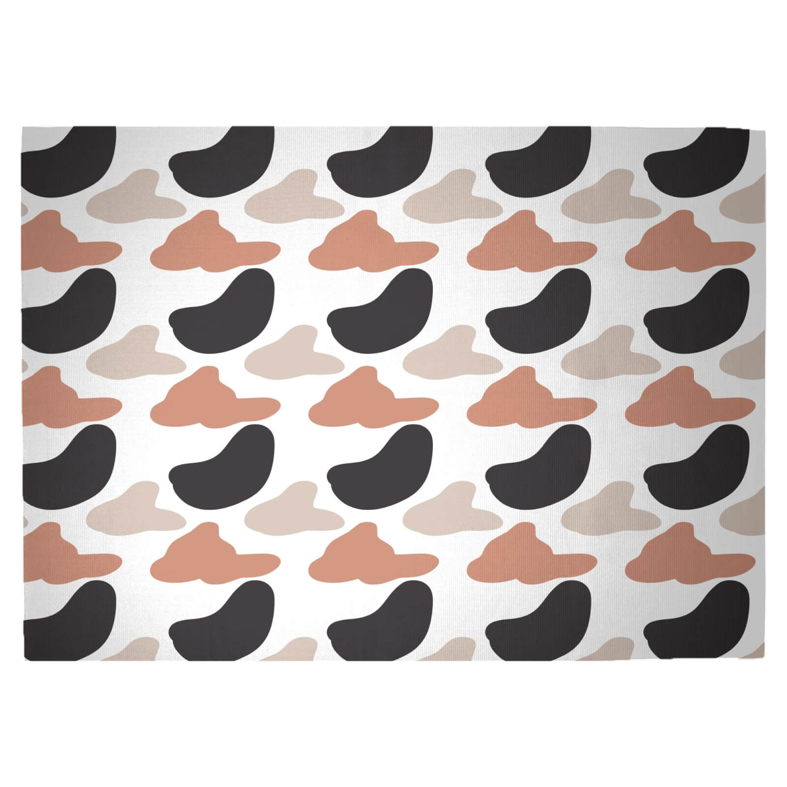 Abstract Art Woven Rug - Large