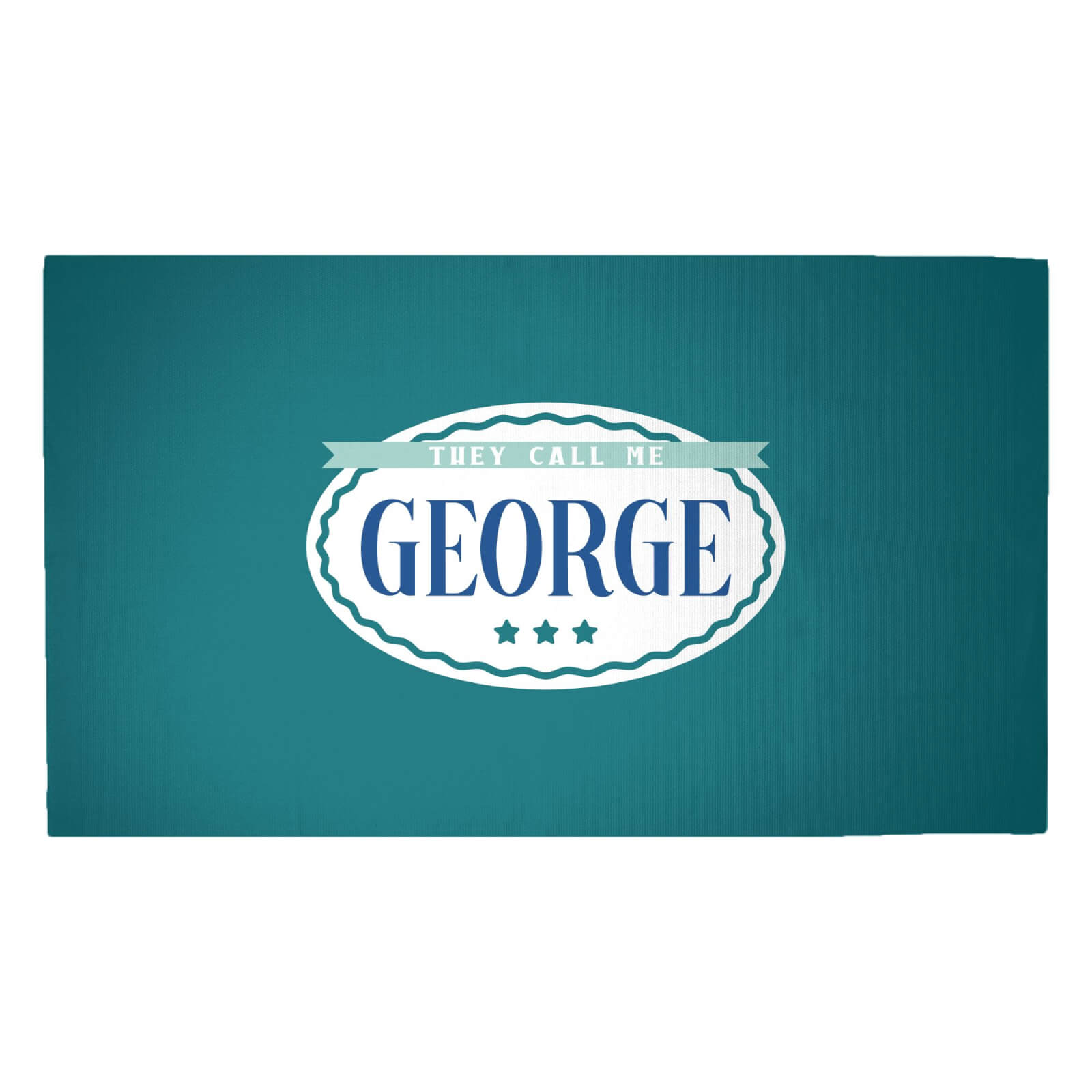 They Call Me George Woven Rug - Medium