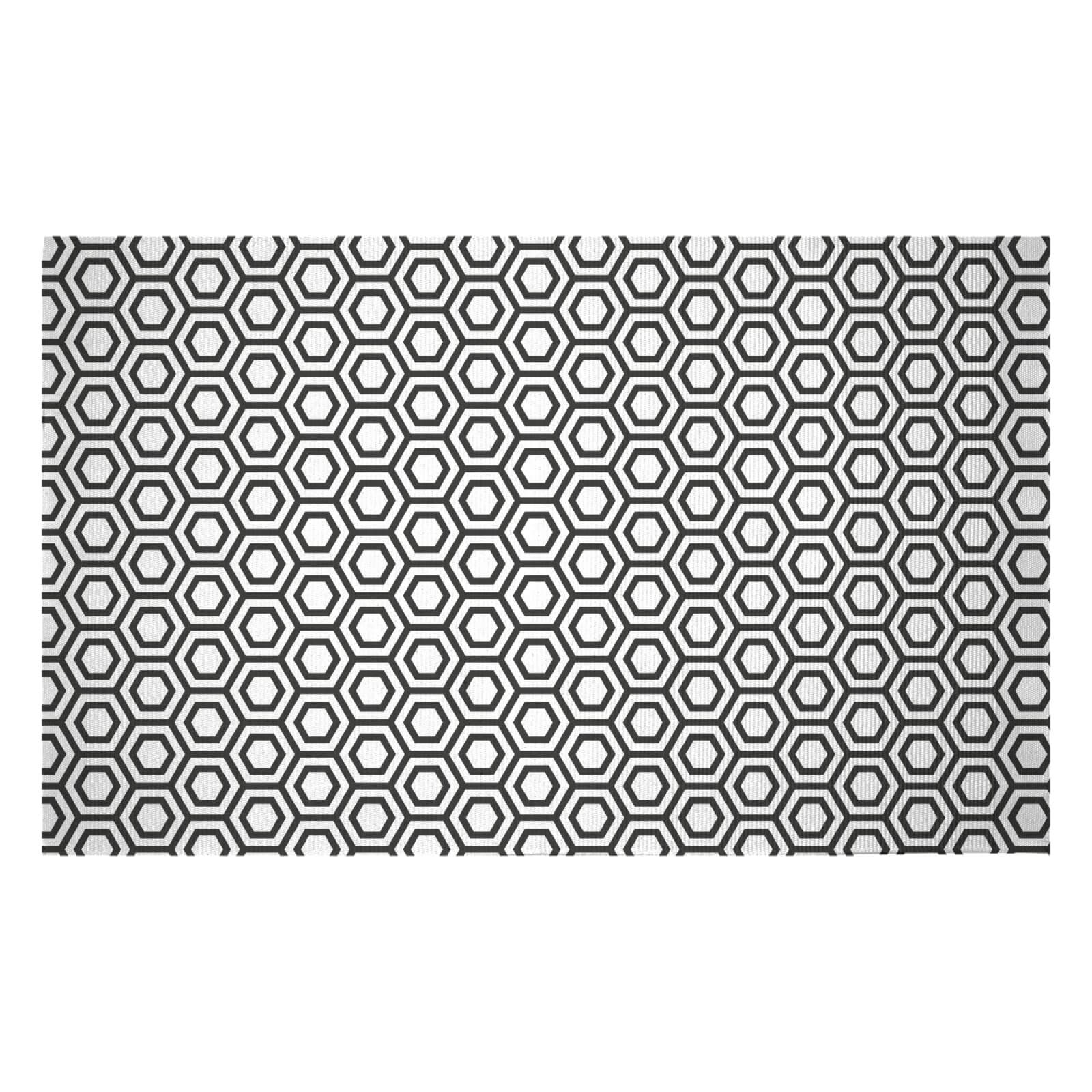 Honeycomb Woven Rug - Small