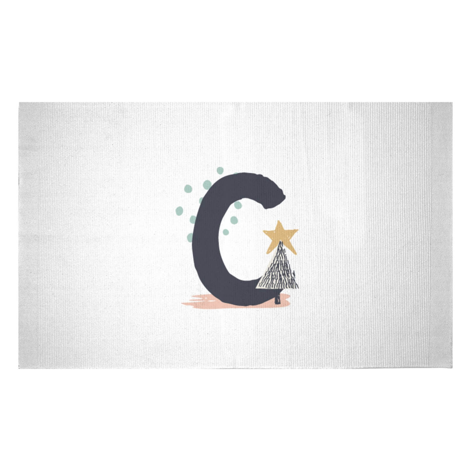 Starry Night C Woven Rug - Small