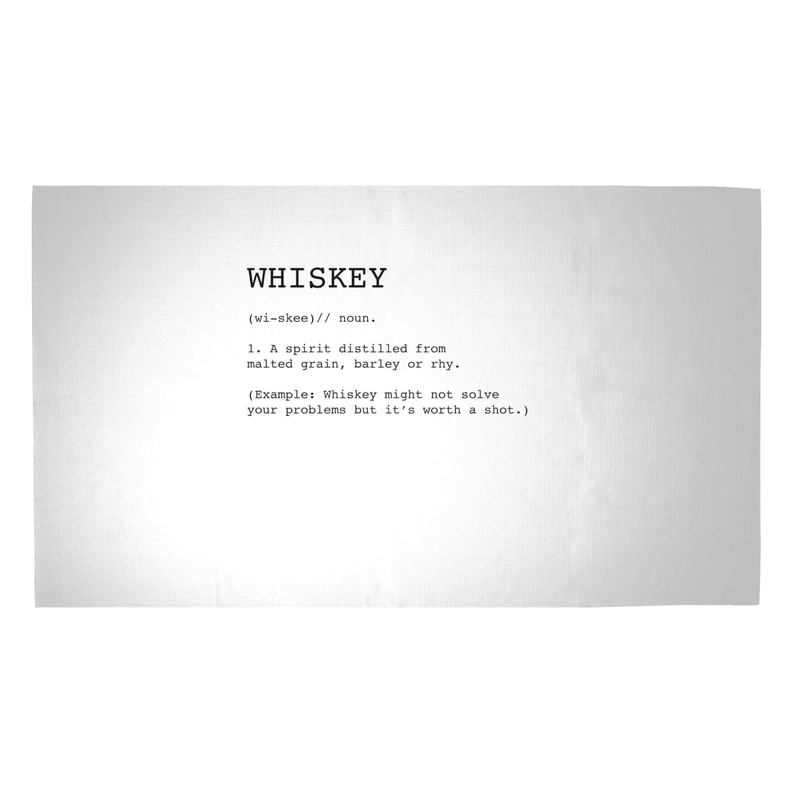 Whiskey Definition Woven Rug - Medium