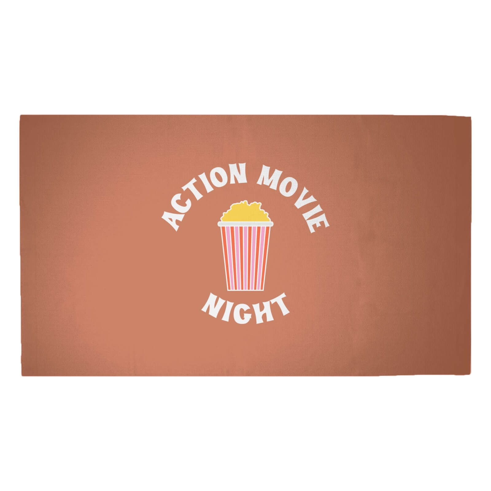 Action Movie Night Woven Rug - Medium