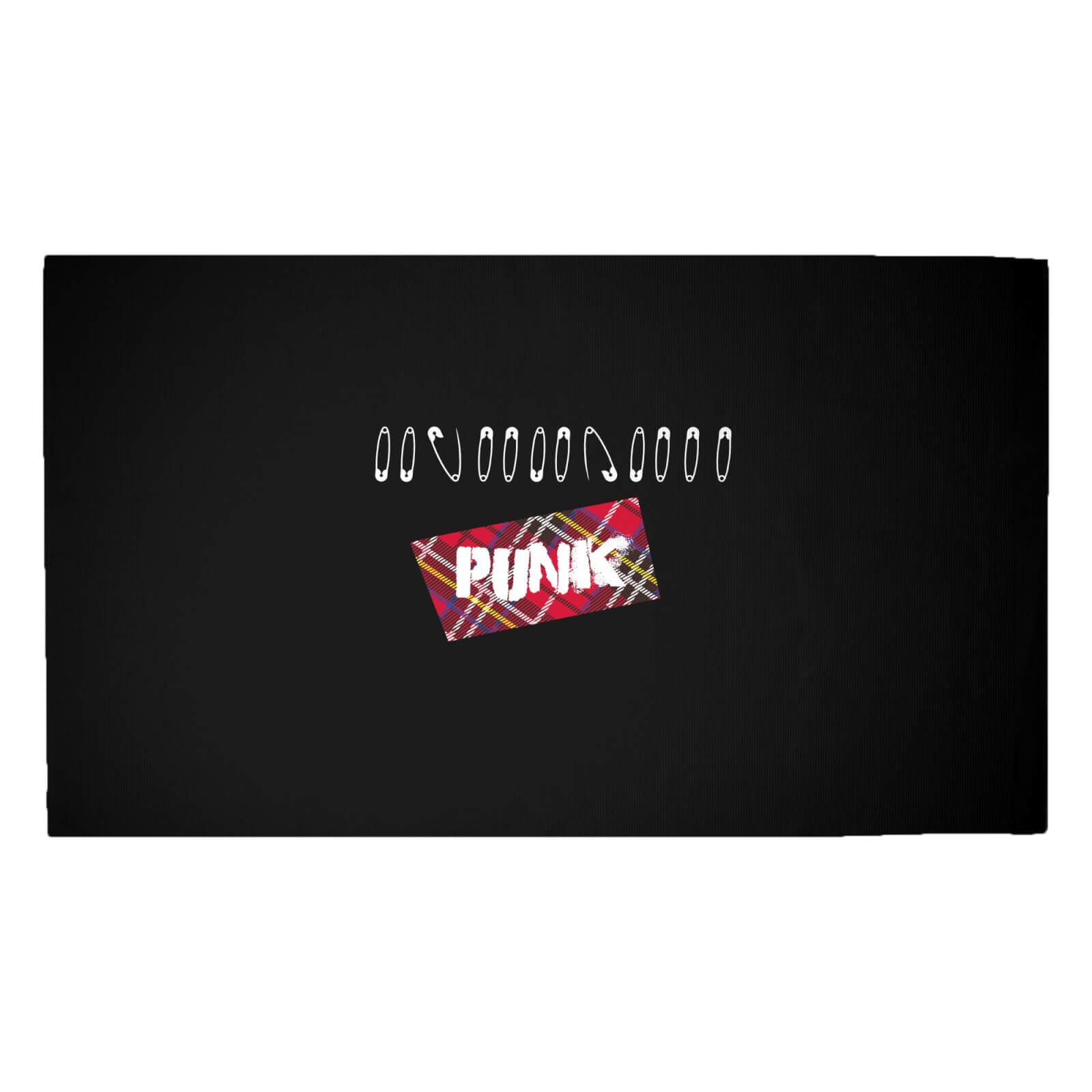 Punk Tartan Woven Rug - Medium