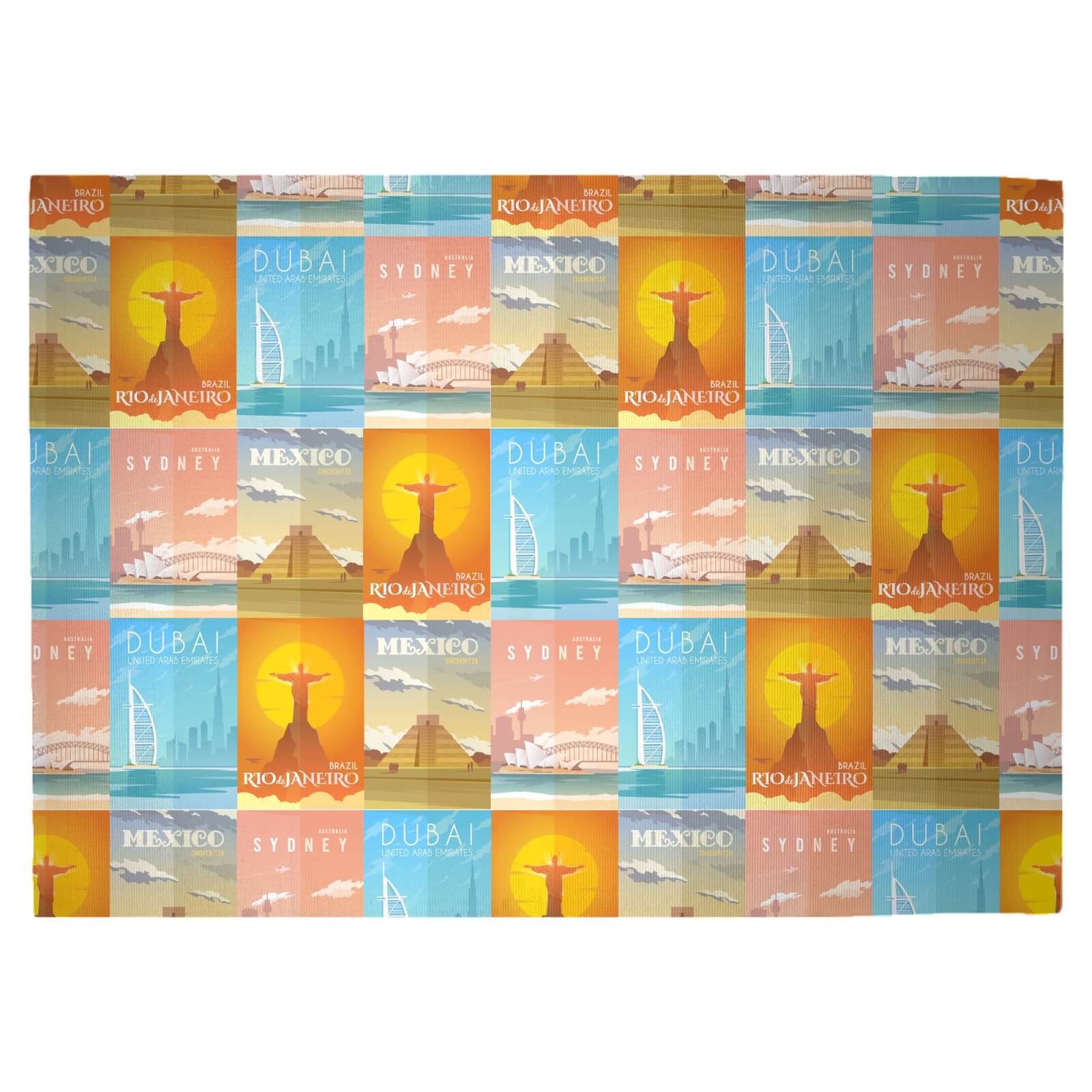 See The World Woven Rug - Large