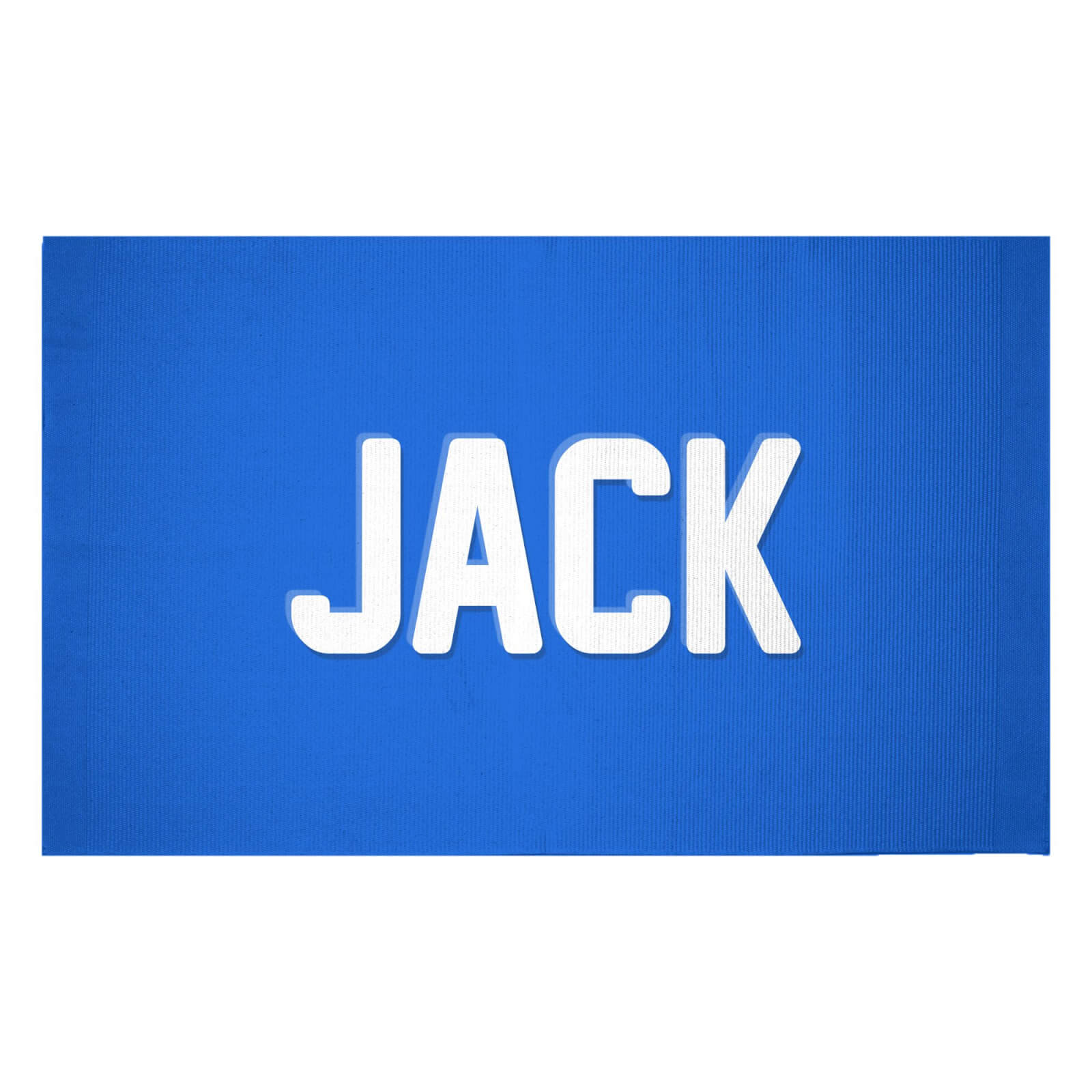 Embossed Jack Woven Rug - Small