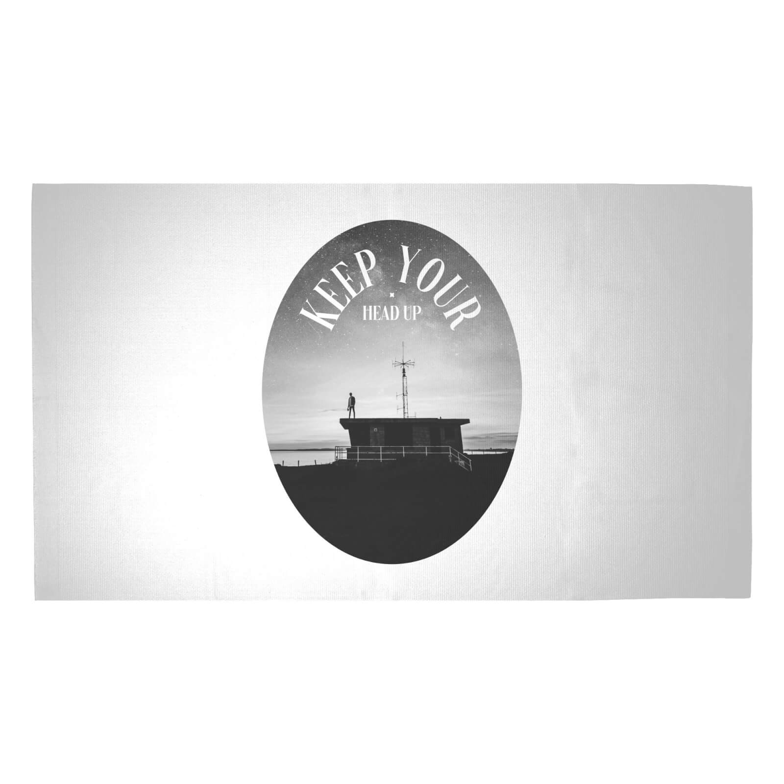 Keep Your Head Up Woven Rug - Medium