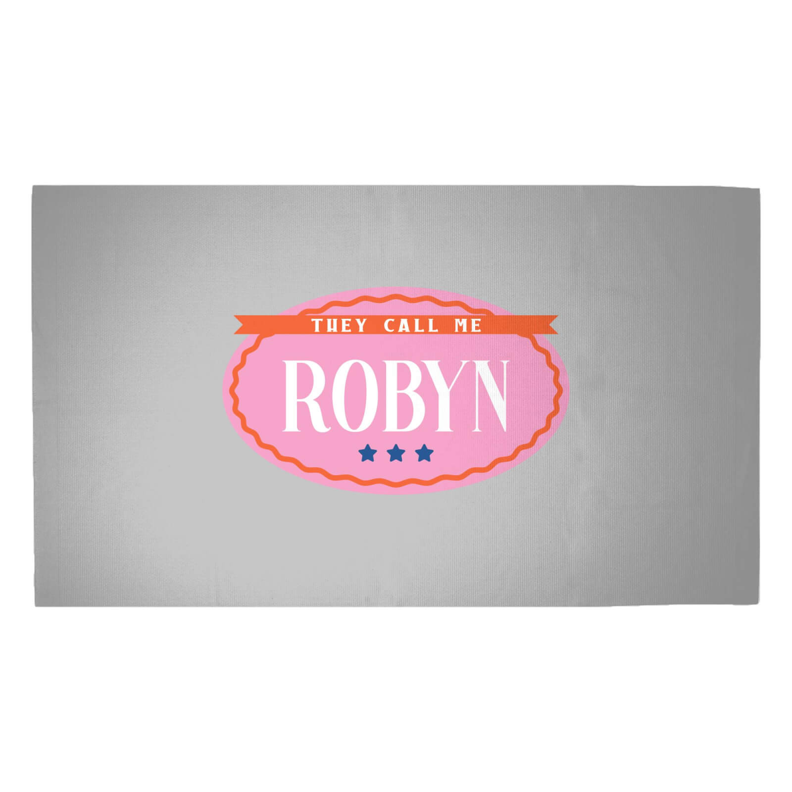 They Call Me Robyn Woven Rug - Medium