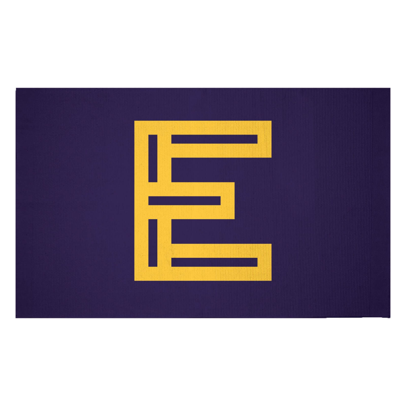 E Woven Rug - Small