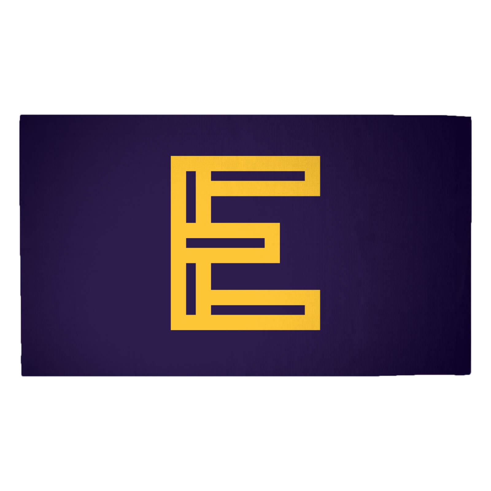 E Woven Rug - Medium