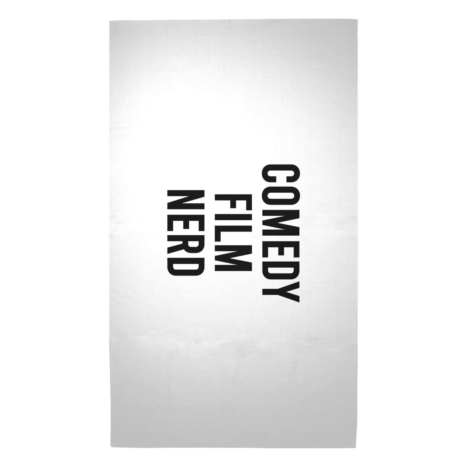 Comedy Film Nerd! Woven Rug - Medium