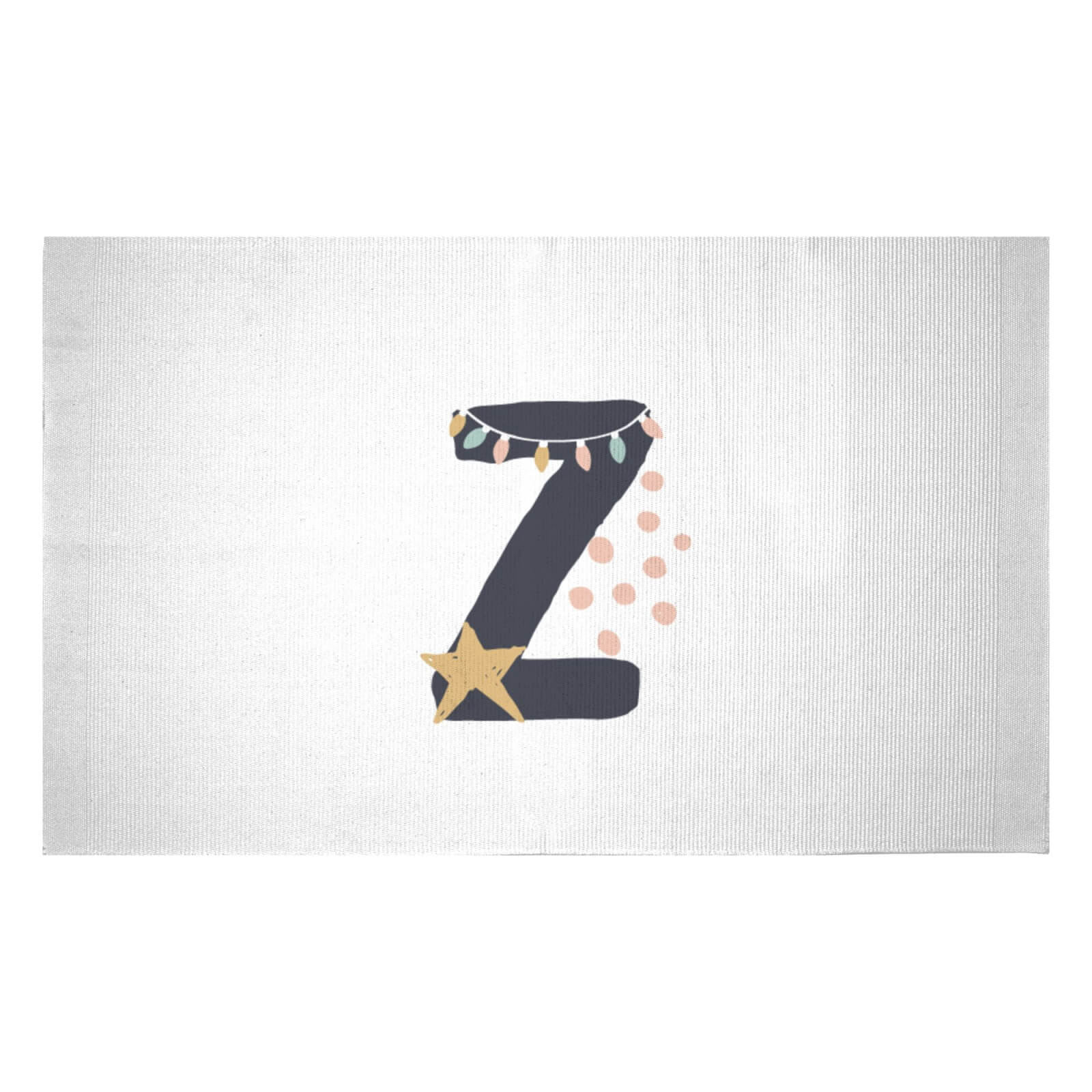 Starry Night Z Woven Rug - Small