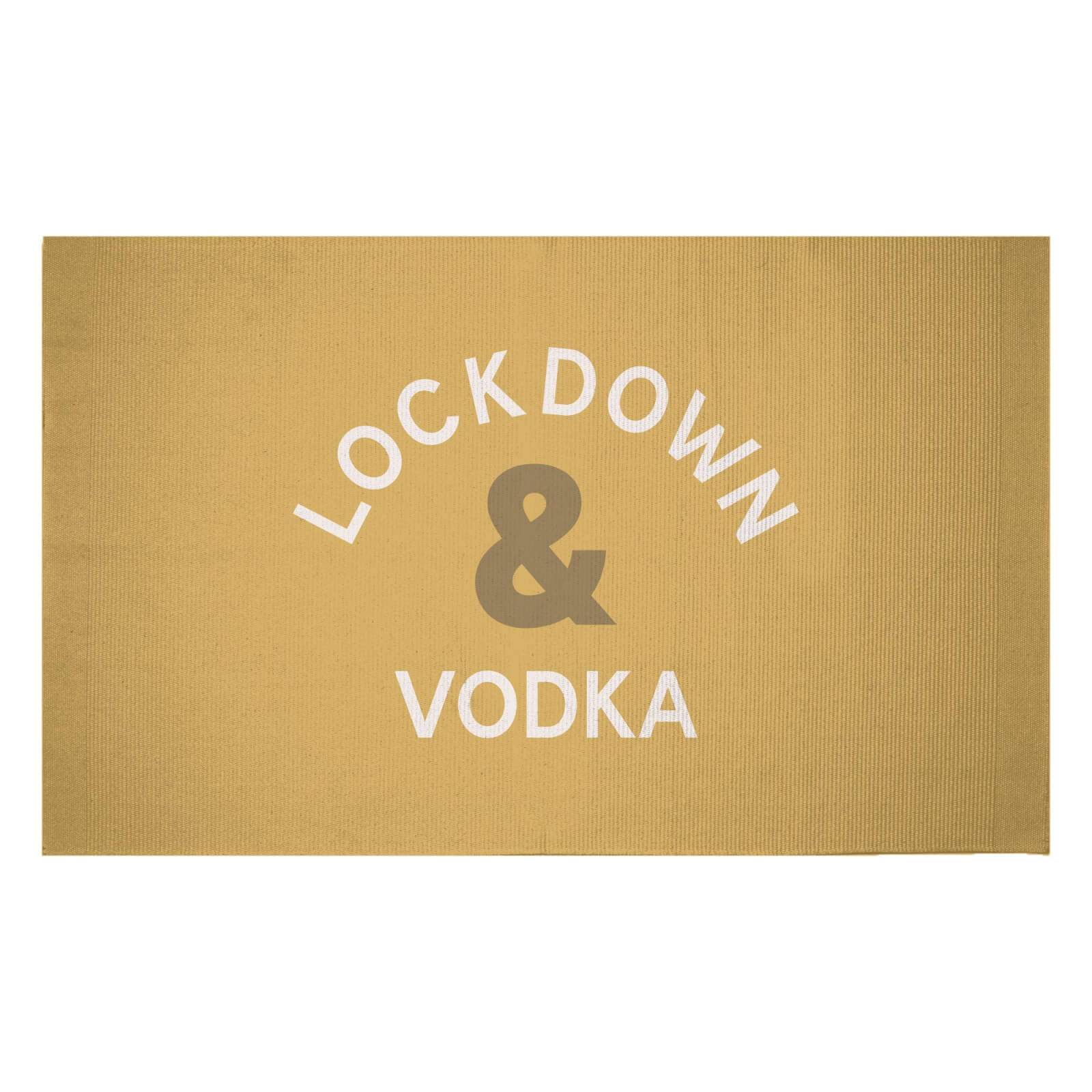 Lockdown & Vodka Woven Rug - Small