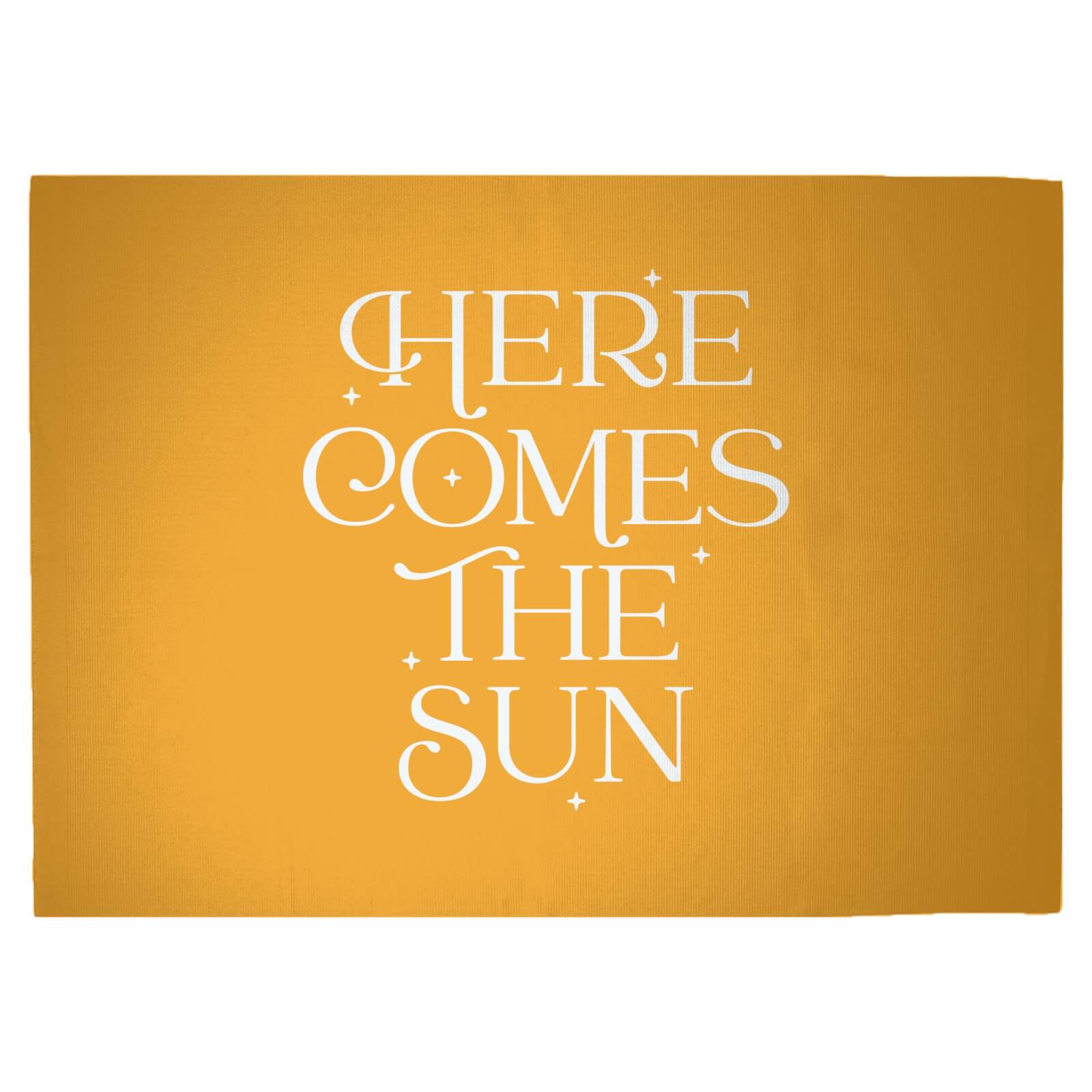 Here Comes The Sun Woven Rug - Large