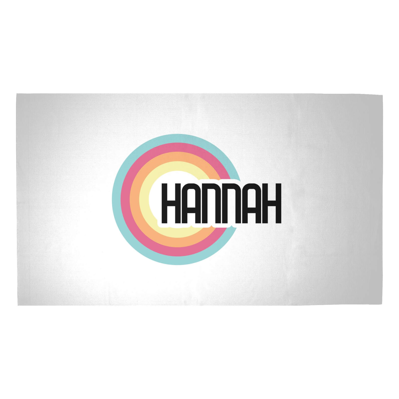 Hannah Rainbow Woven Rug - Medium